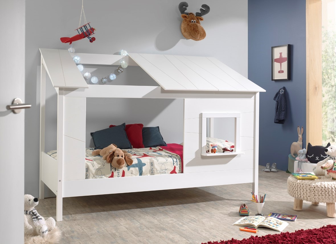 Baumhaus Bett 90 x 200 cm Liegefl&auml;che - Bild 1