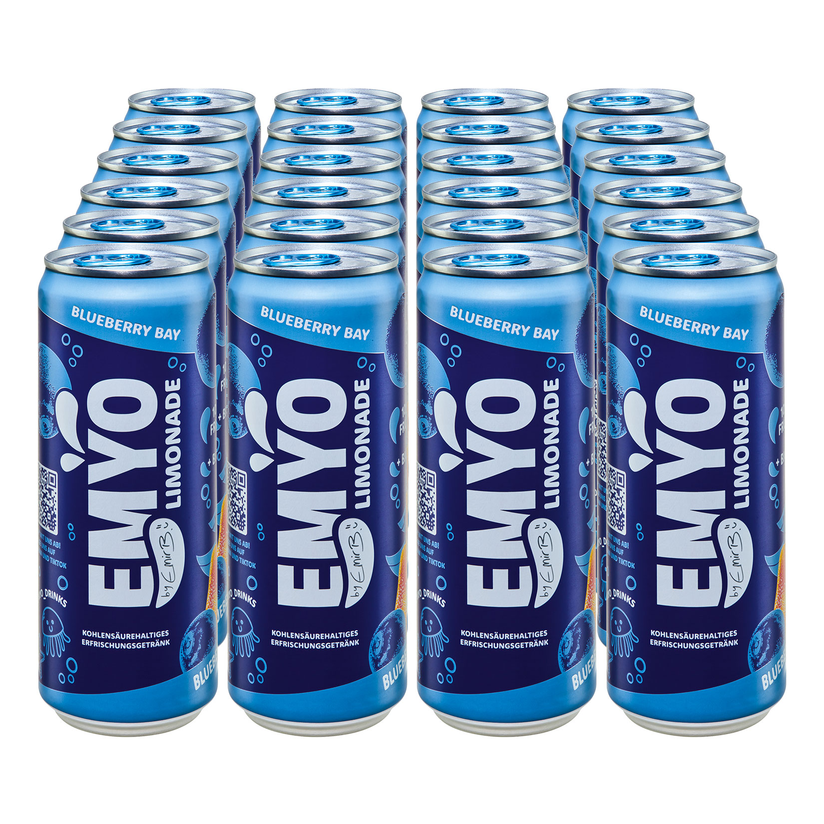 EMYO Blueberry Bay 0,33 Liter Dose, 24er Pack - Bild 1