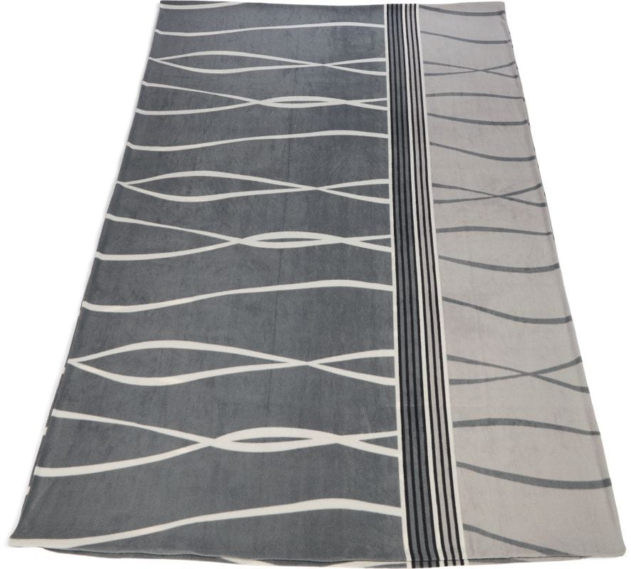 Dekor Bettw&auml;sche Winterqualit&auml;t. 2-teilig - Welle - Bild 1