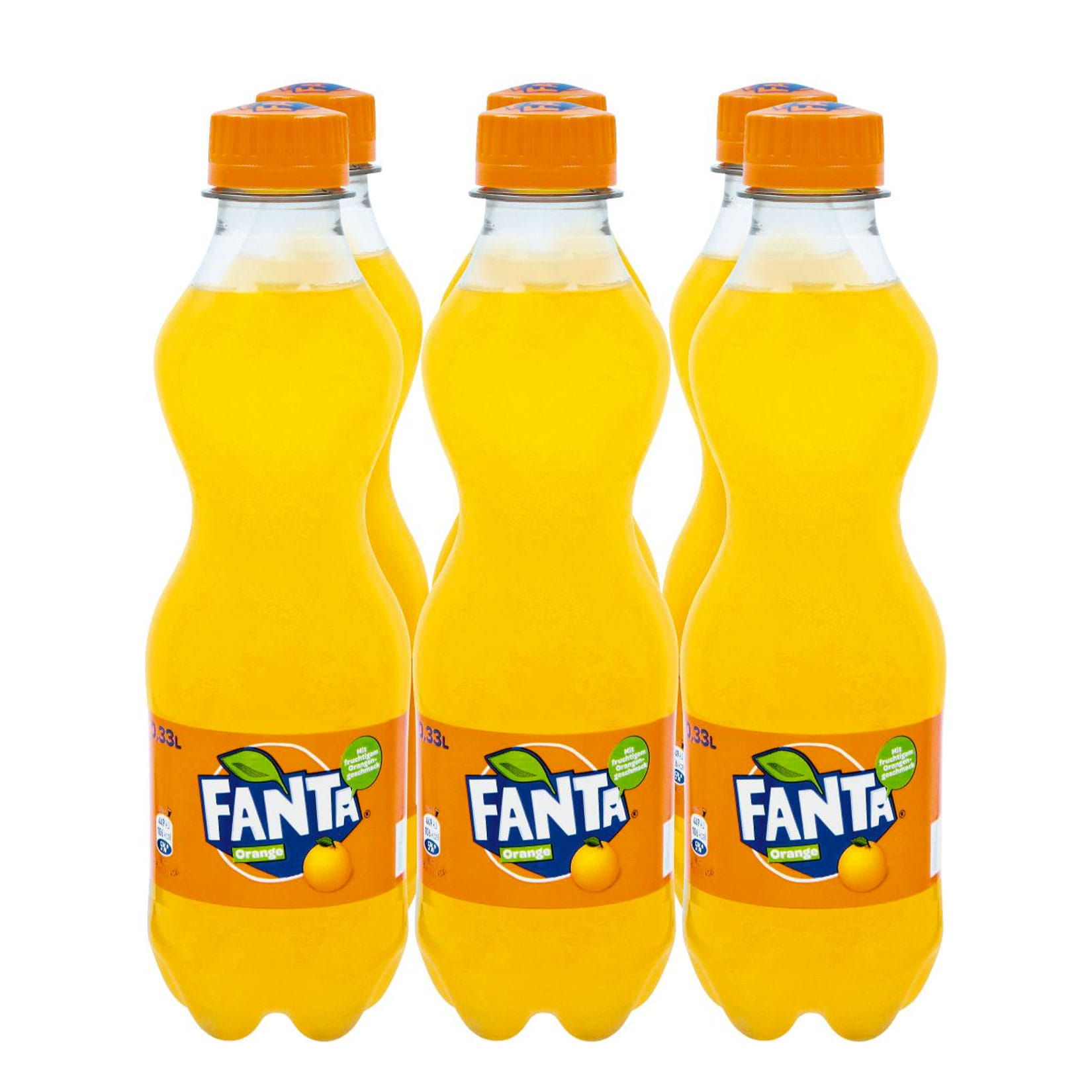 Fanta 0,33 Liter, 6er Pack - Bild 1