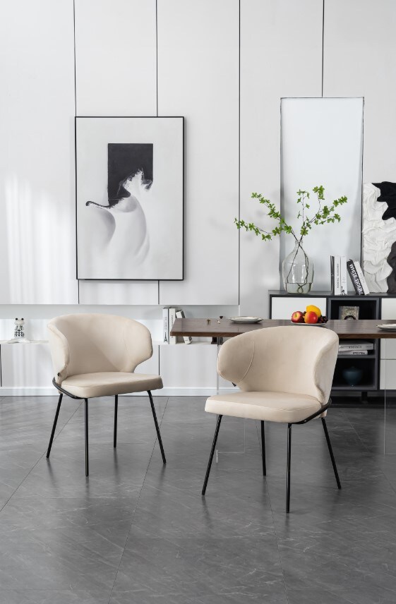 HOME DELUXE Esszimmerstuhl Samt AMARA 1 St&uuml;ck - versch. Ausf&uuml;hrungen - Bild 1