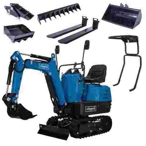 Scheppach Mini-Bagger EXC815 XXL SET - Bild 1