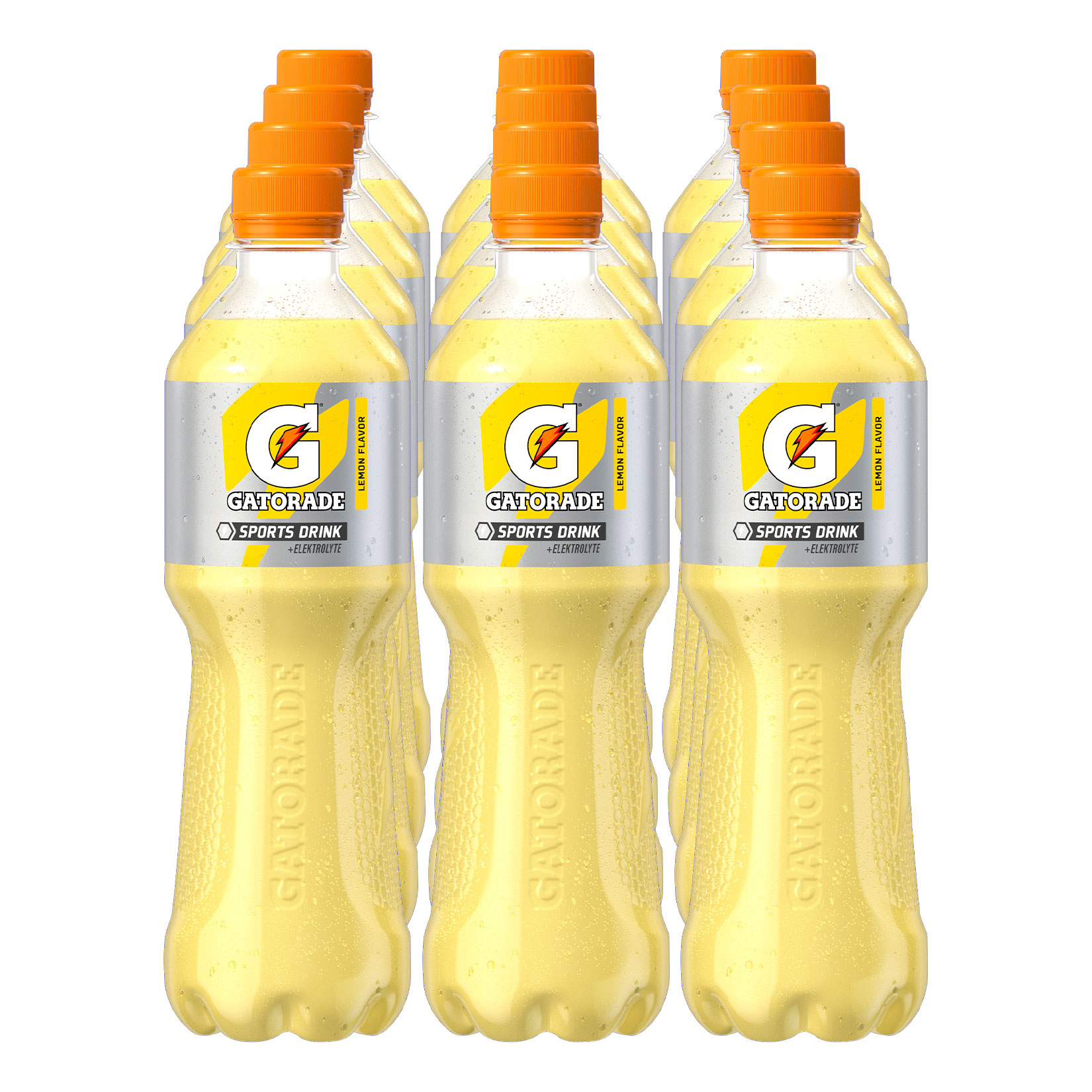 Gatorade Lemon Flavor 0,5 Liter, 12er Pack - Bild 1
