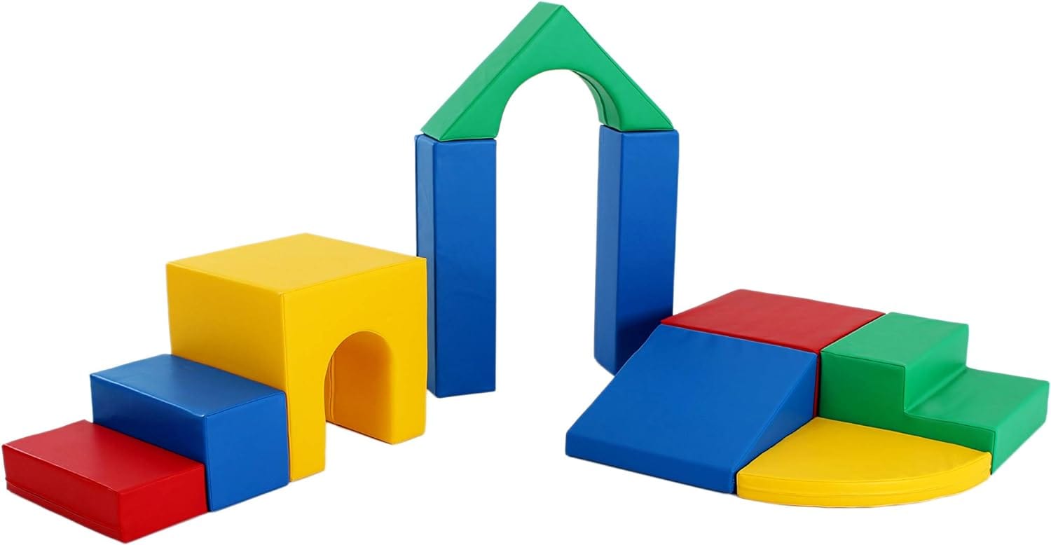 Spielbaukl&ouml;tze IGLU 10 XL Softbausteine Mehrfarbig - Bild 1