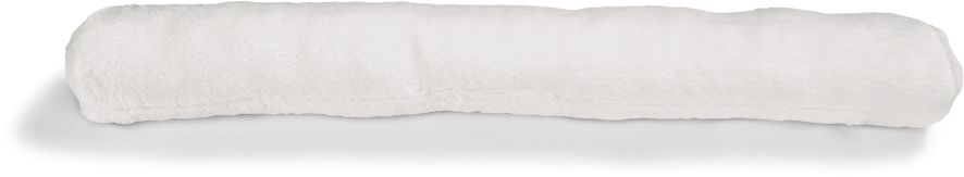 Dekor Zugluftstopper Fell 90 x 10 cm - silber - Bild 1