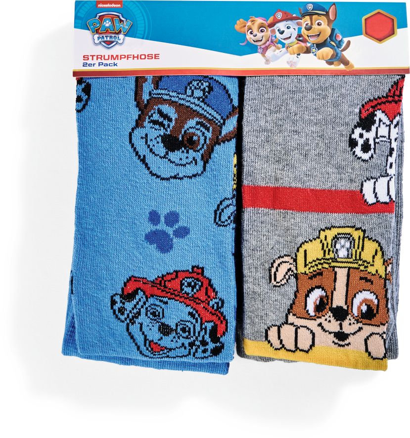 Kinder Strumpfhose Paw Patrol Boys - Gr. 98/104, 2 ST - Bild 1