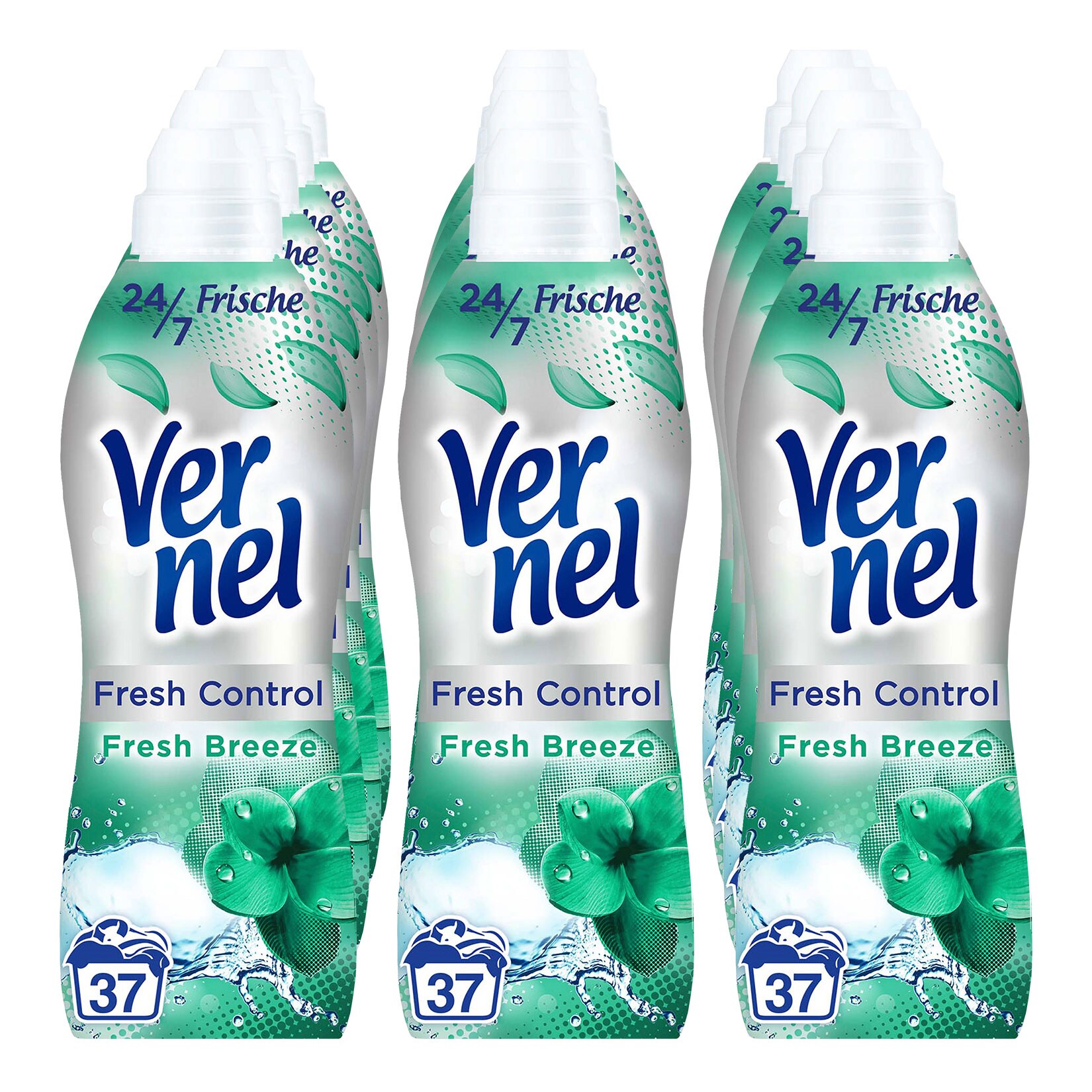 Vernel Weichsp&uuml;ler Fresh Breeze 814 ml, 12er Pack - Bild 1