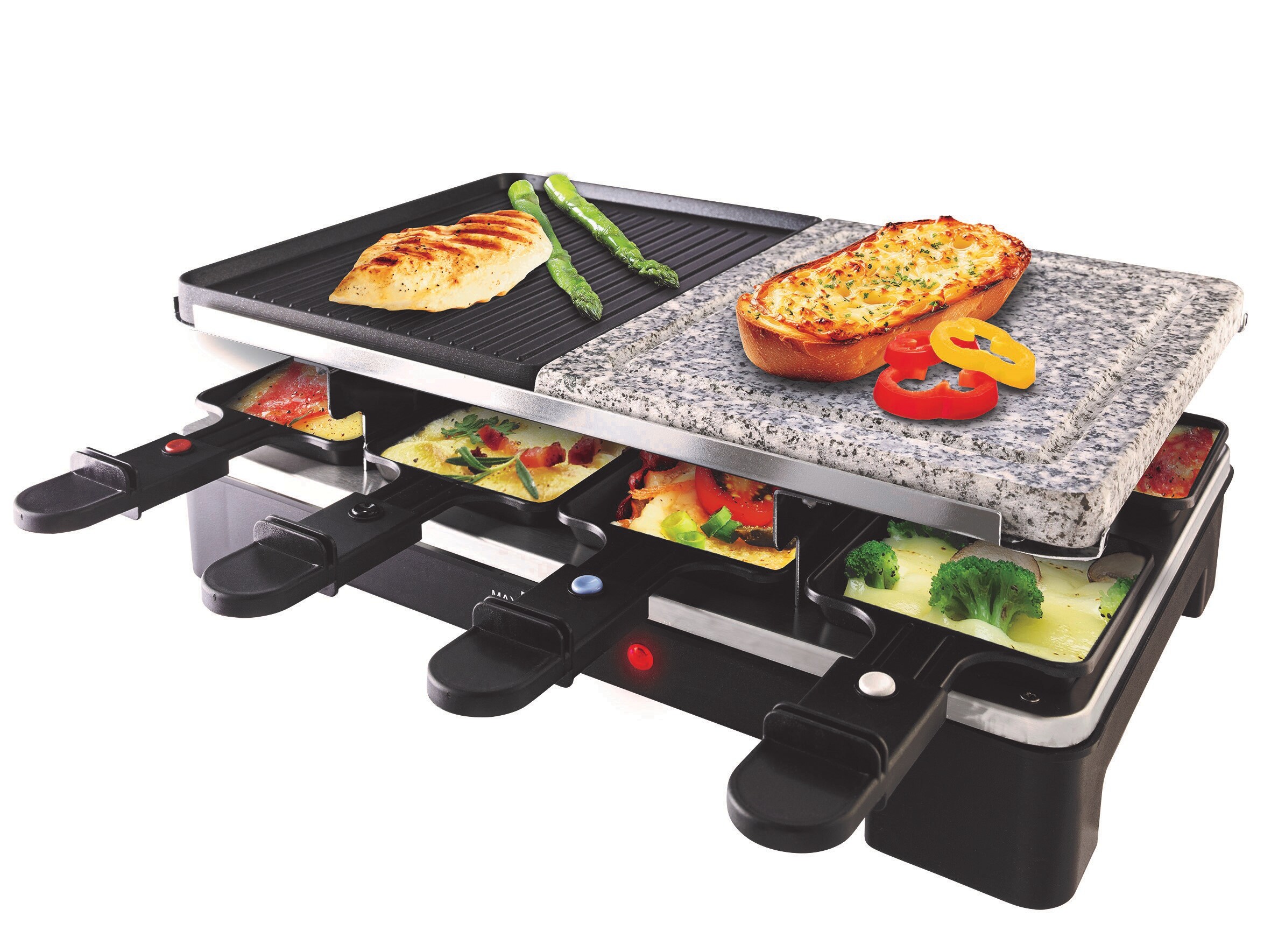 StarQ Raclette-Grill mit Granit-Grillstein - Bild 1