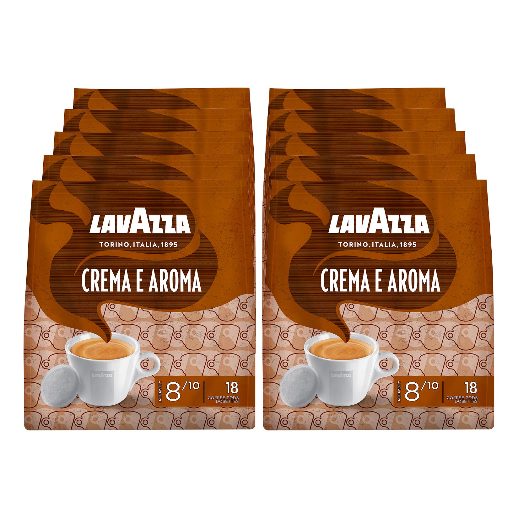 Lavazza Crema e Aroma Pads 125 g, 10er Pack - Bild 1