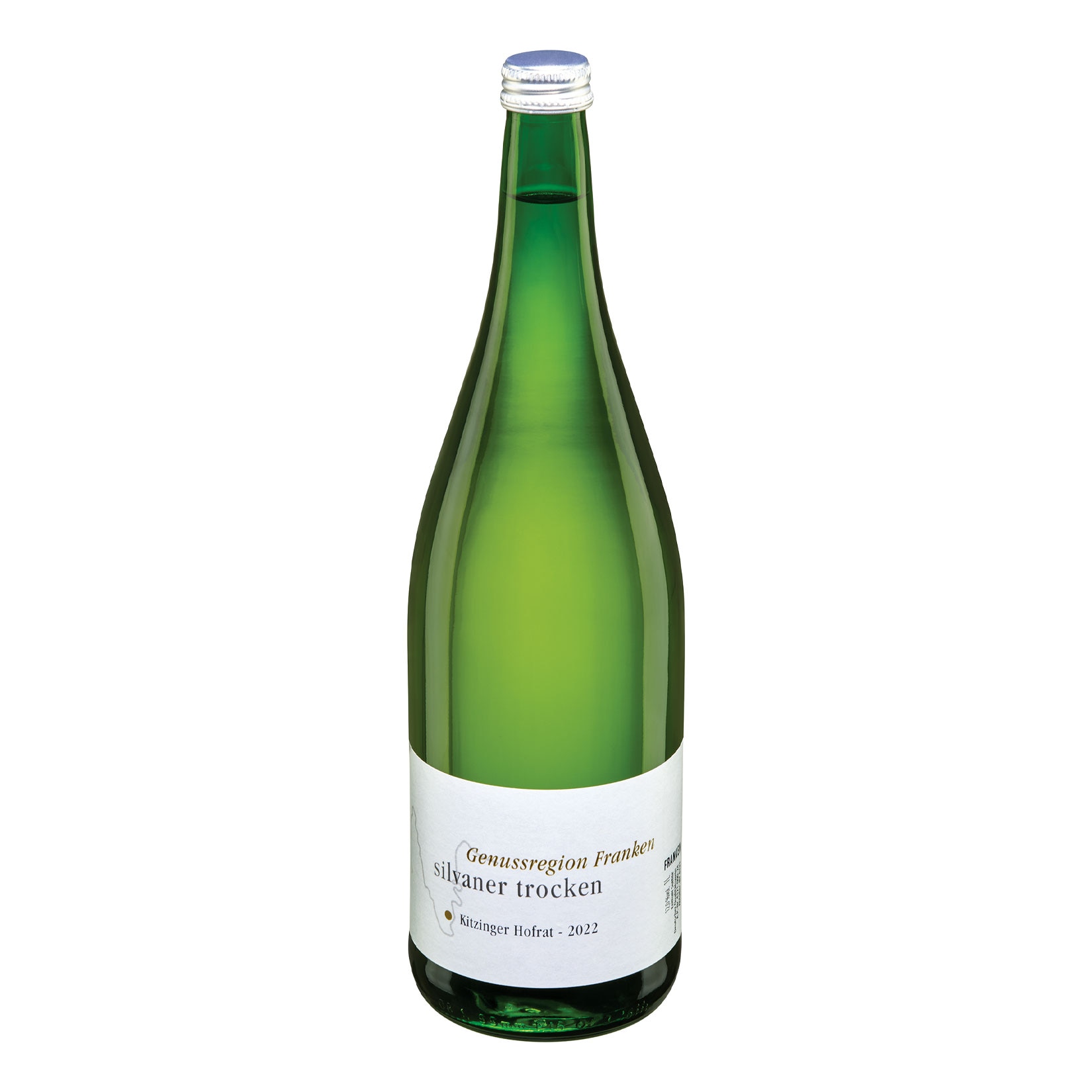 Silvaner Qualit&auml;tswein trocken 12,0 % vol 1 Liter - Bild 1