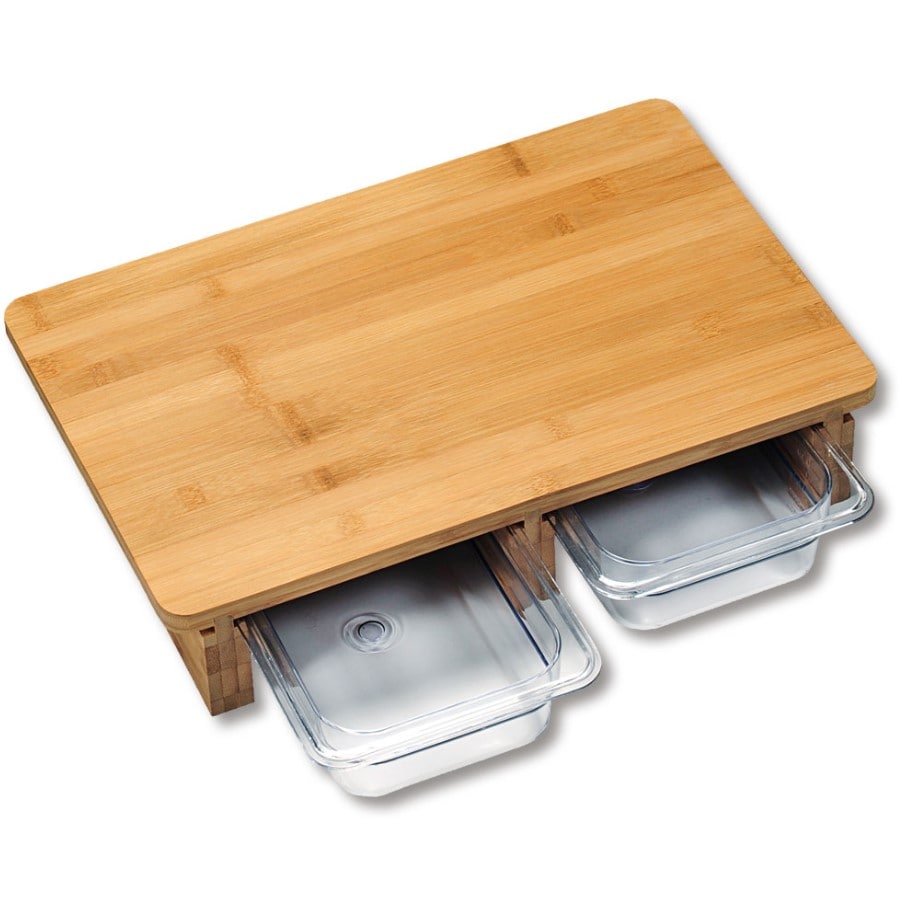 KESPER Schneidebrett mit 2 Auffangschalen - Bild 1