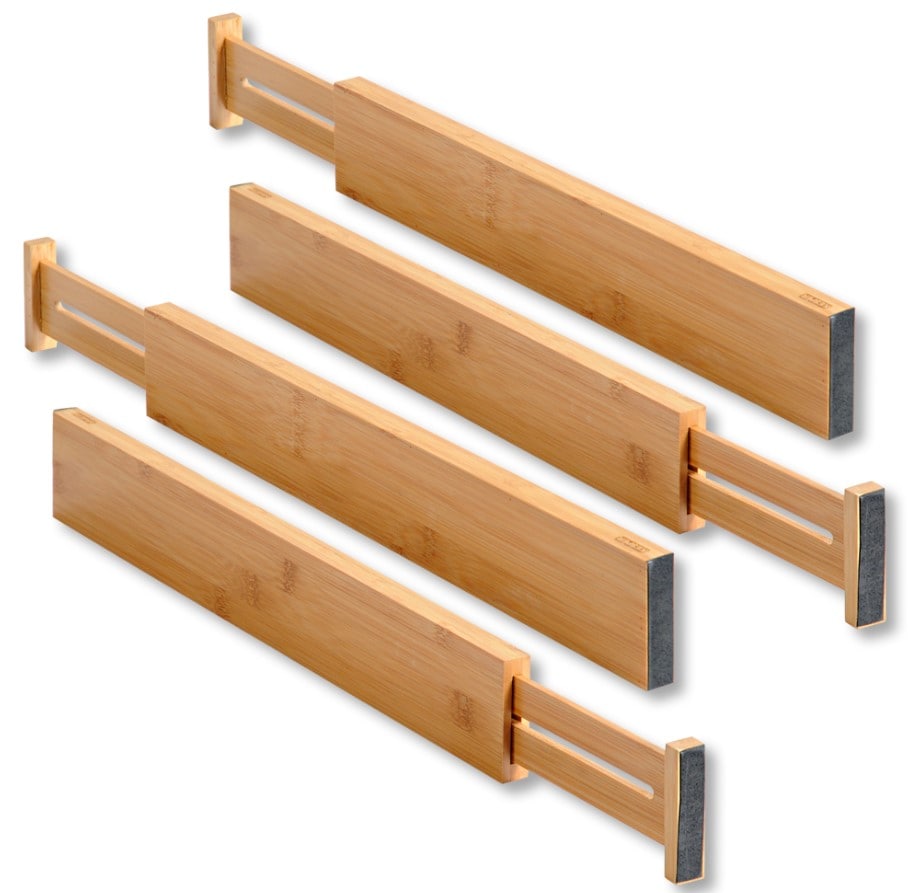 KESPER Schubladentrenner, 4er Pack, Bambus - Bild 1