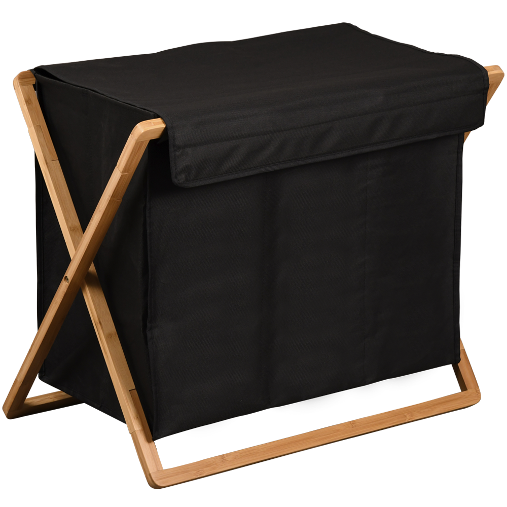 KESPER W&auml;schesammler,Bambus, FSC, schwarz - Bild 1