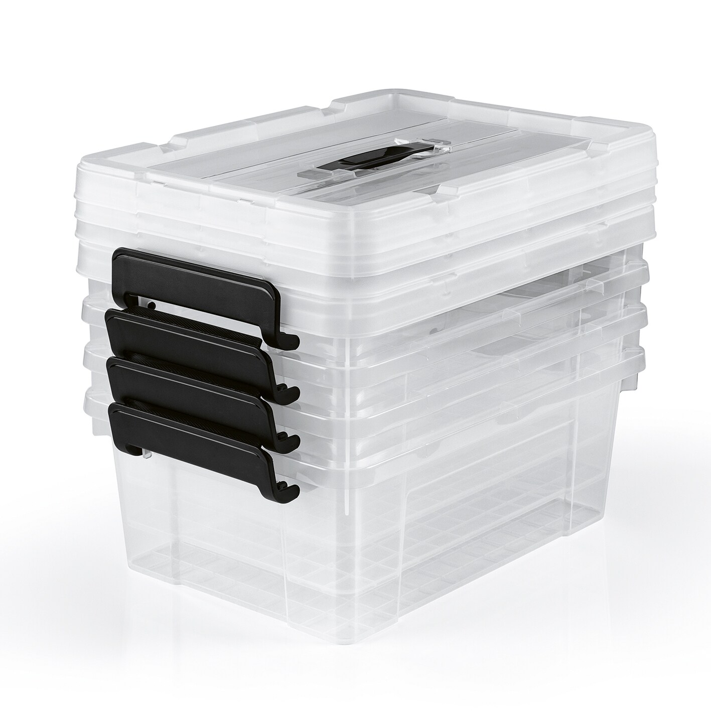 EASYmaxx Aufbewahrungsbox rechteckig 8-tlg. 12l | 04067522071471