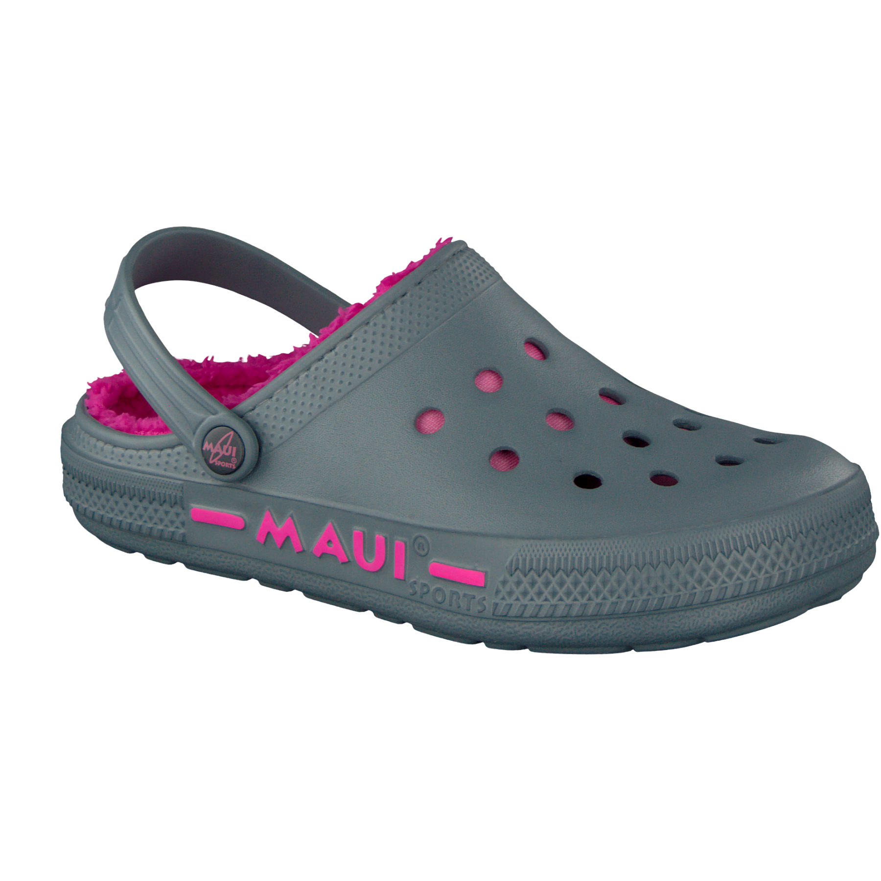 Maui Sports Damen und Herren Phylonclogs mit Warmfutter - anthrazit/multi - Gr.36/37 - Bild 1