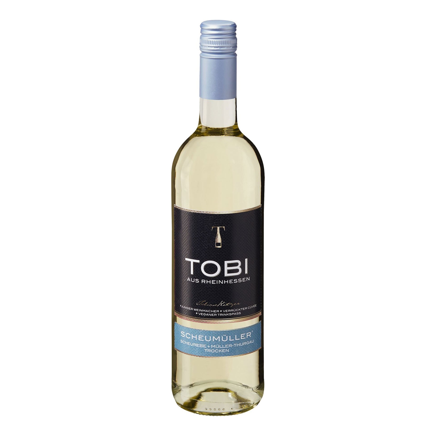Tobi aus Rhein Scheum&uuml;ller 11,0 % vol 0,75 Liter - Bild 1