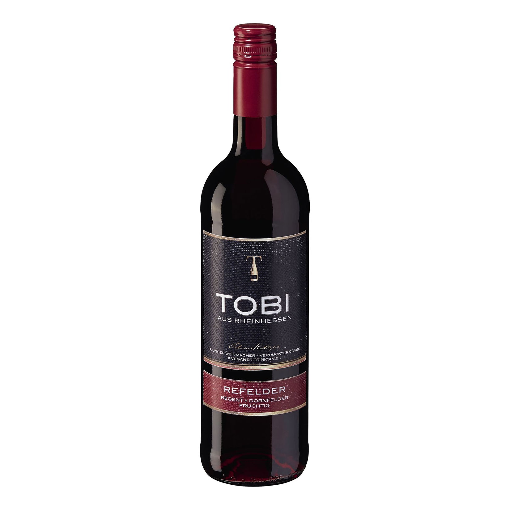 Tobi aus Rhein Refelder 11,0 % vol 0,75 Liter - Bild 1
