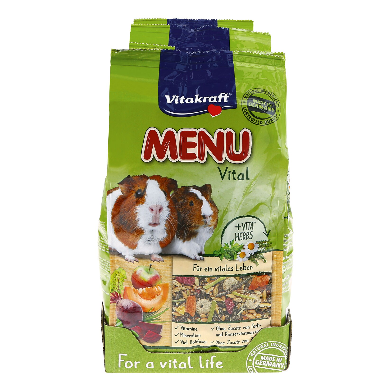 Vitakraft Vital Menu Meerschwein 1 kg, 5er Pack - Bild 1