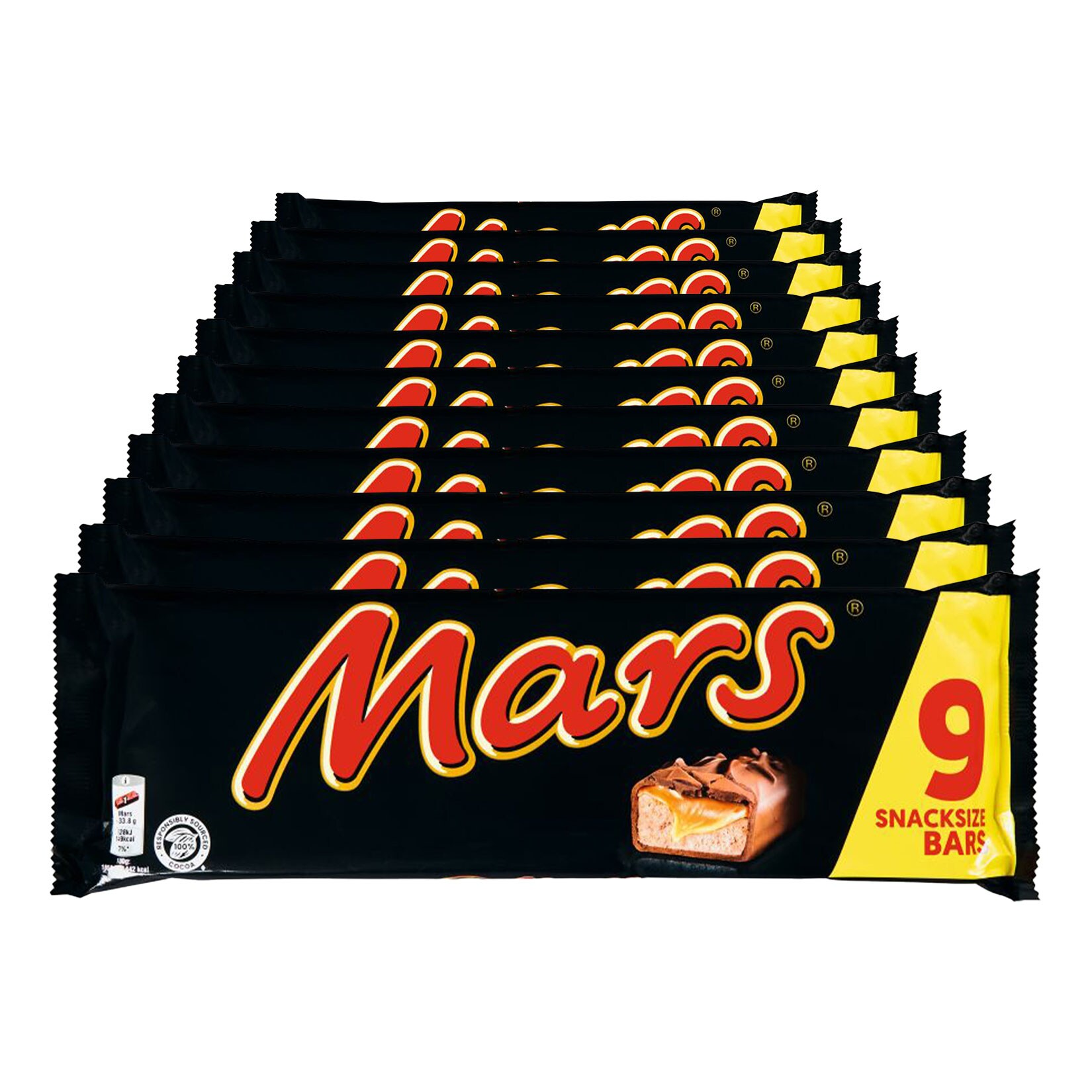 Mars Multipack 9 St&uuml;ck 304,2 g, 11er Pack - Bild 1