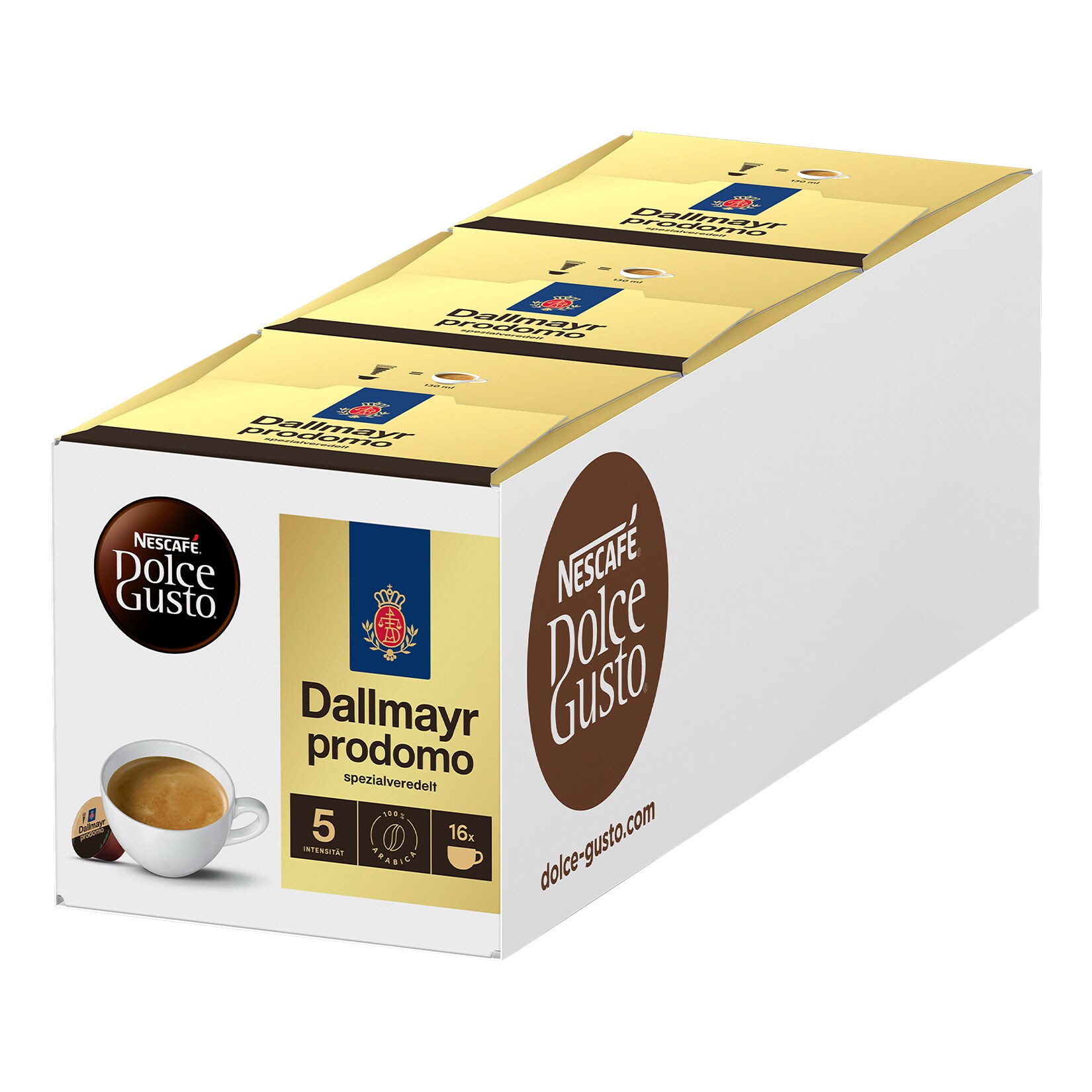Nescafe Dolce Gusto Dallmayr Prodomo 112 g, 3er Pack - Bild 1