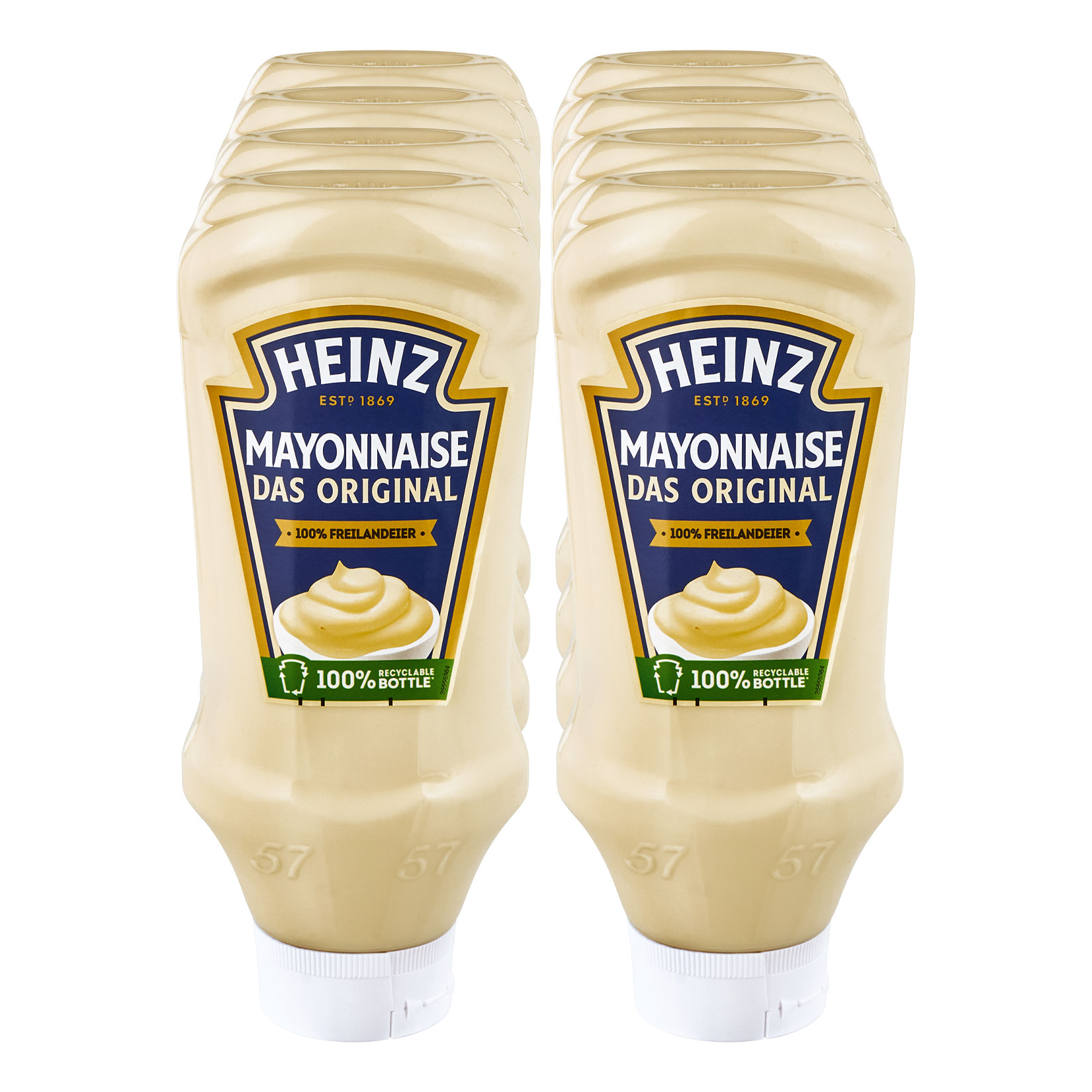 Heinz Mayonnaise "das Original" 800 ml, 8er Pack - Bild 1