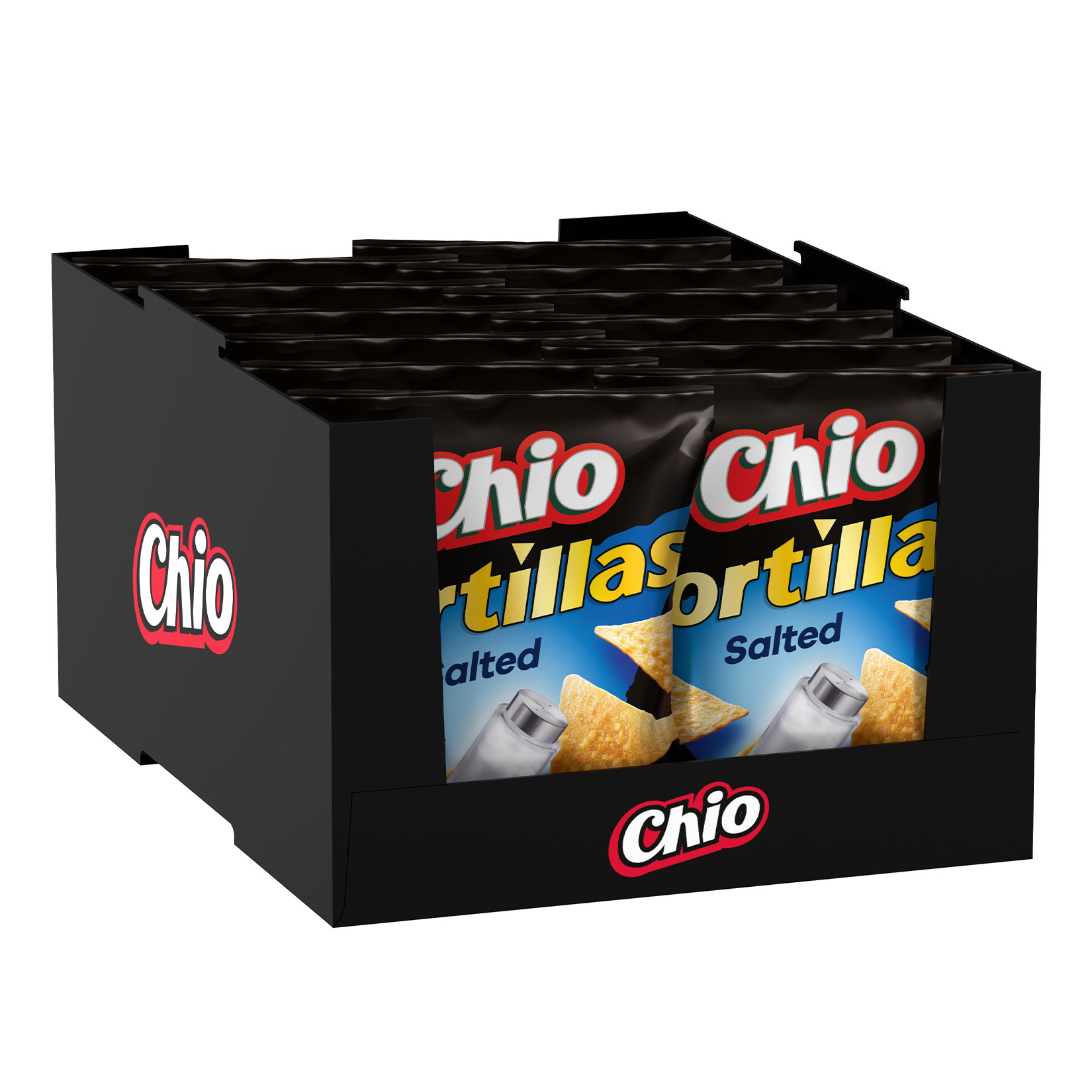 Chio Tortillas Salted 110 g, 12er Pack - Bild 1