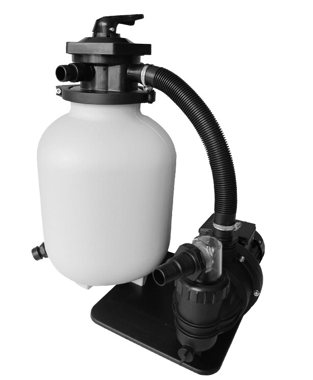 Eco Filtersatz/Pumpe 7m3 - Set 5,0m3/h inkl. Fiberclean Filter