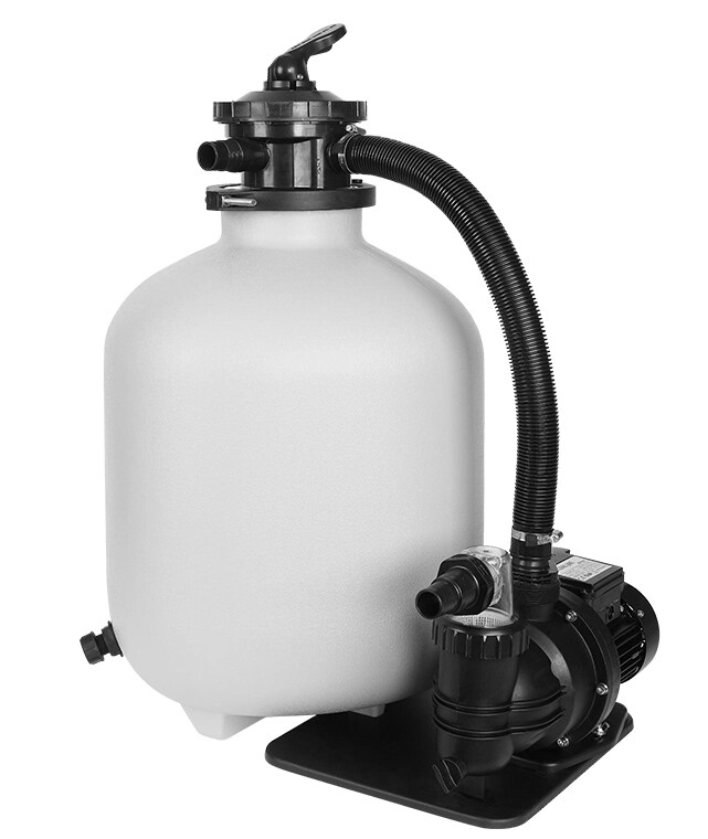 Eco Filtersatz/Pumpe 10m3 - Set 8,0m3/h inkl. Fiberclean Filter