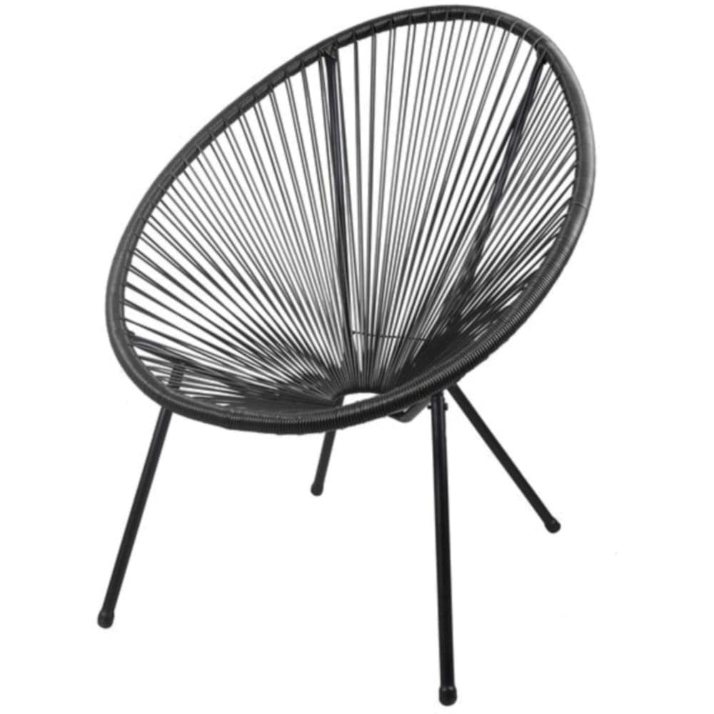 Relaxsessel DALIDA 2er Set schwarz - Bild 1