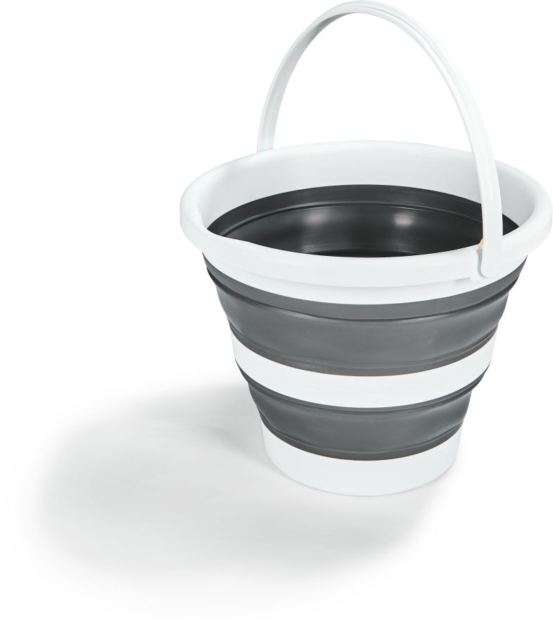 Priva faltbarer Eimer - grau - Bild 1