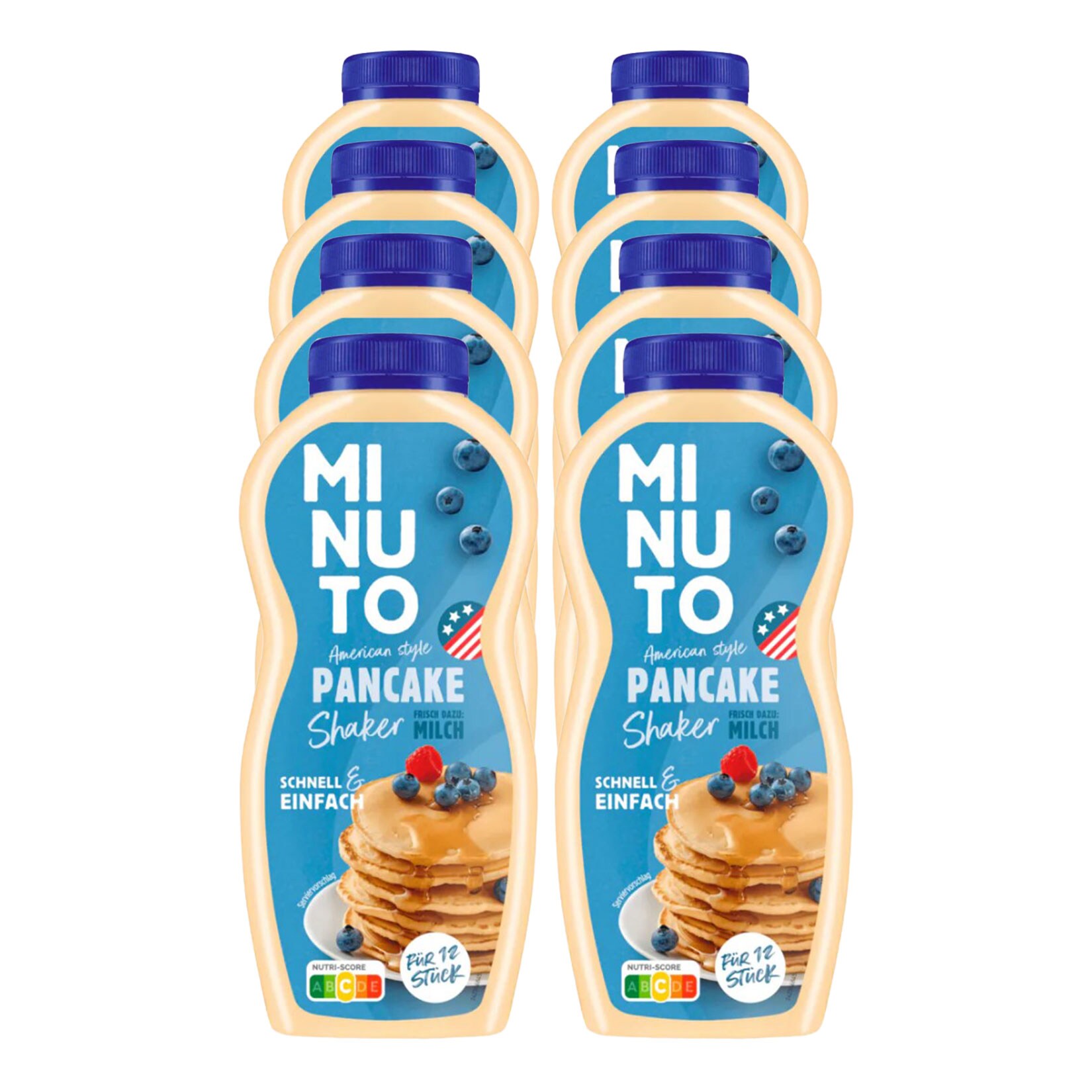 Minuto American Style Pancake Shaker 219 g, 8er Pack - Bild 1
