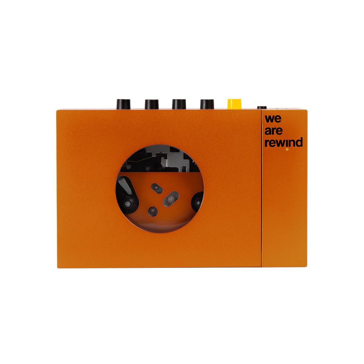 We are Rewind Portable BT Cassette Player Serge Orange | 03770028251001