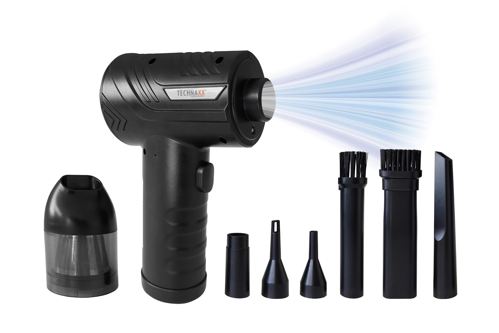 Technaxx Akku Staubgebläse mit Saugfunktion 68W TX-294 | 04260358126654