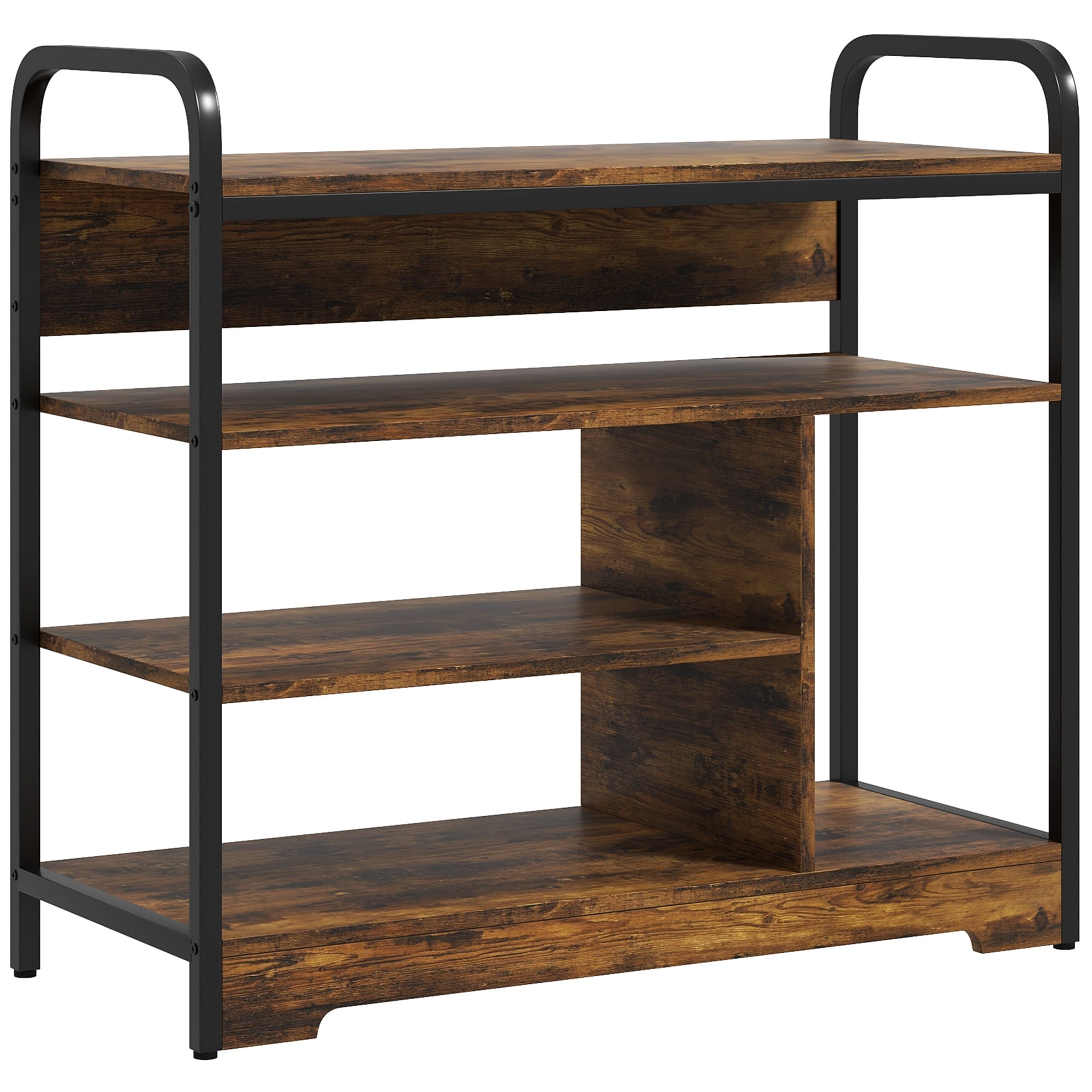 HOMCOM Schuhregal Spanplatte, Metall - Bild 1