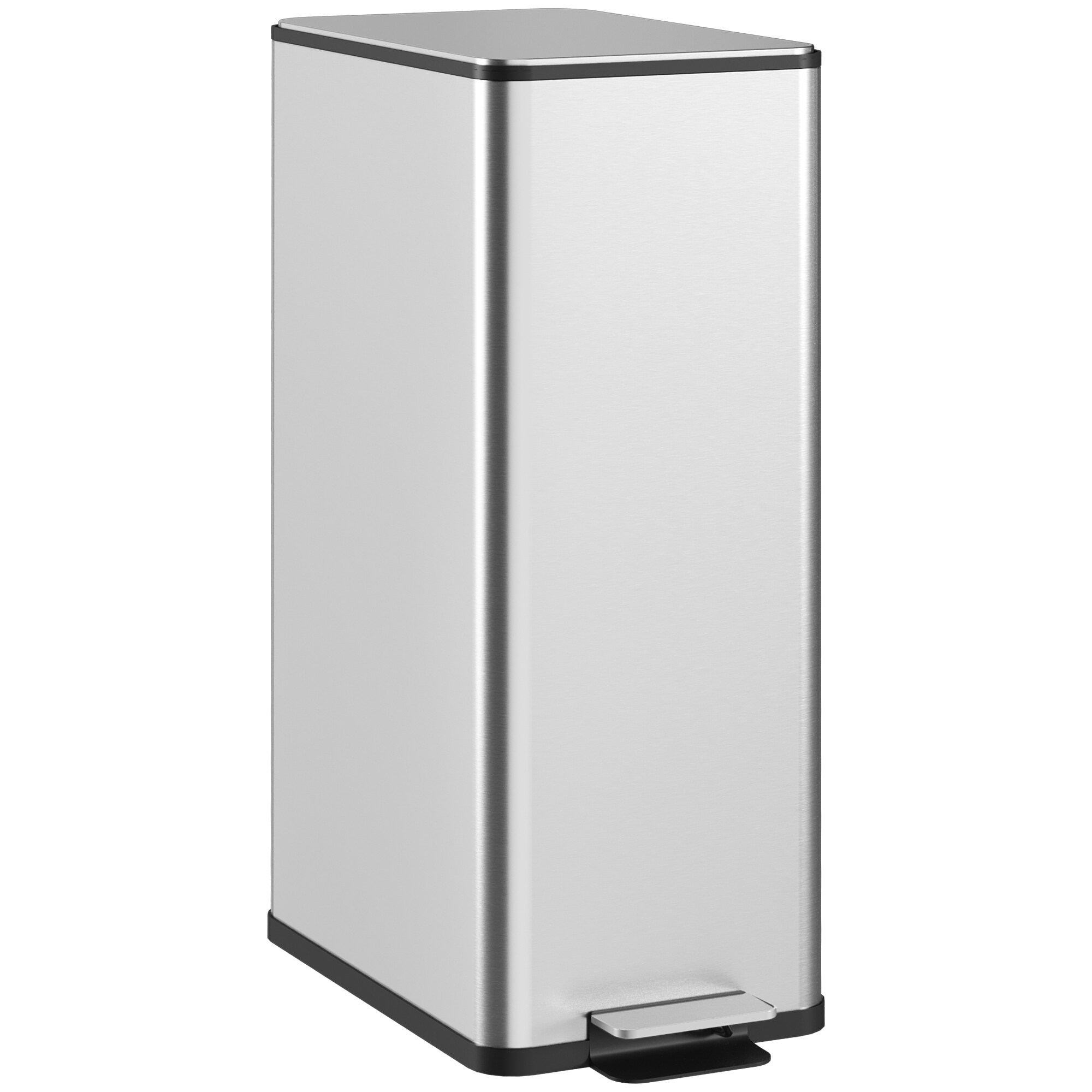 HOMCOM M&uuml;lleimer Edelstahl, Kunststoff - Bild 1