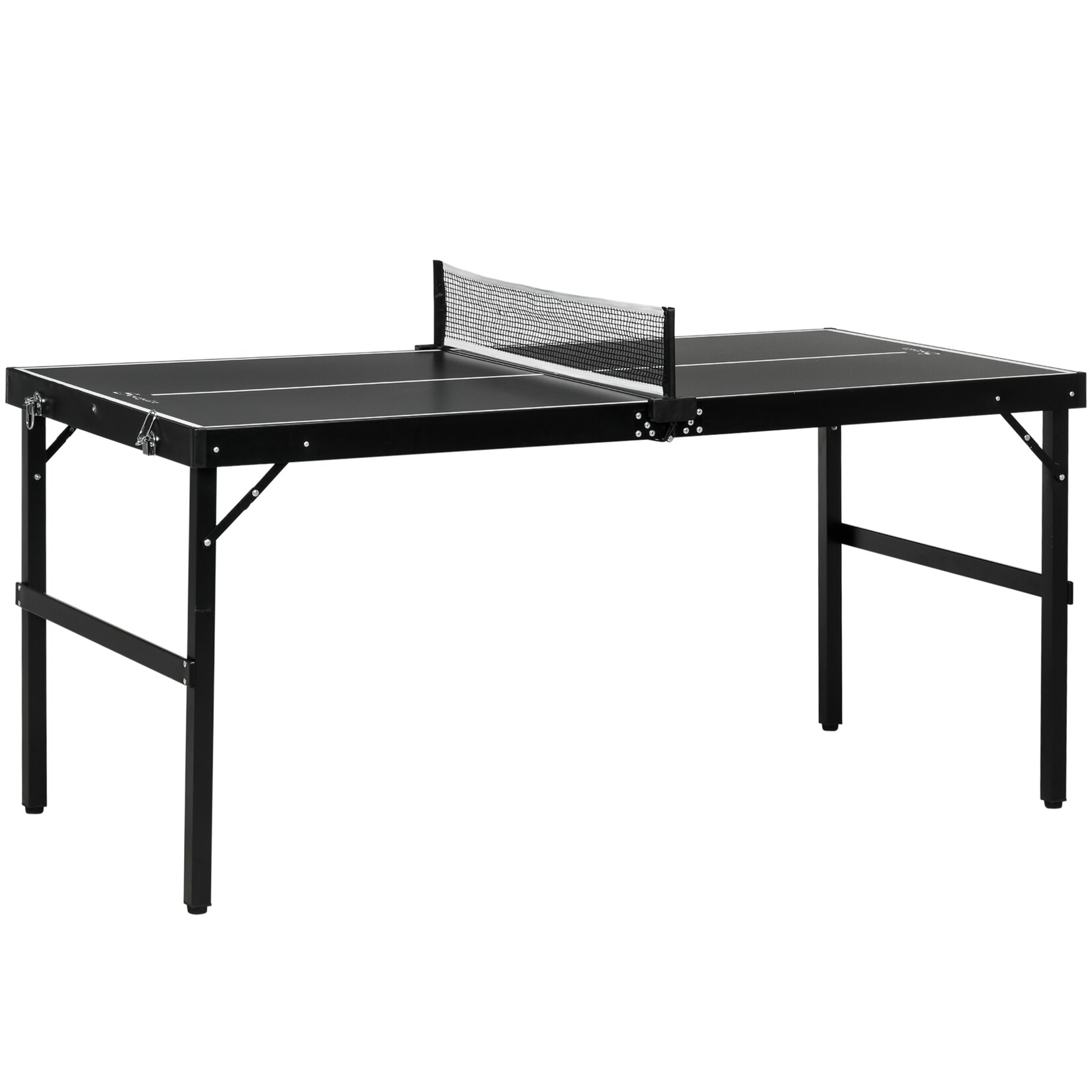 SPORTNOW Mini Tischtennisplatte Aluminium, MDF