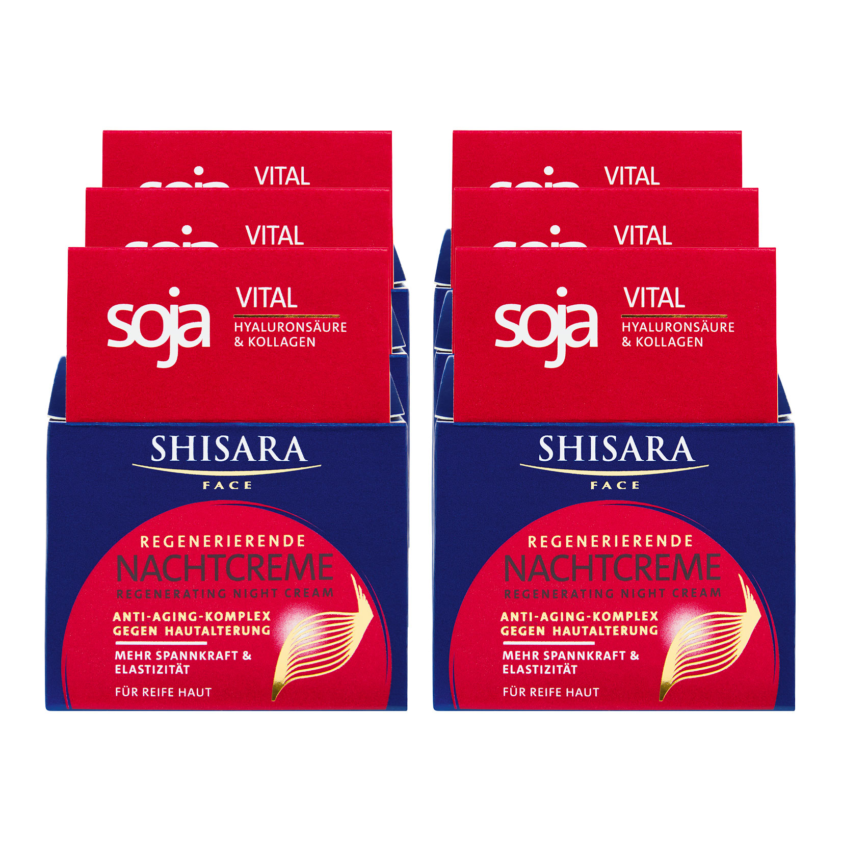 Shisara Nachtcreme Vital 50 ml, 6er Pack - Bild 1