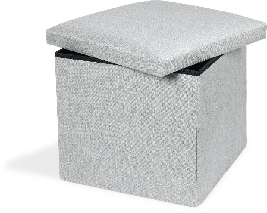 Sitzhocker grau - Bild 1