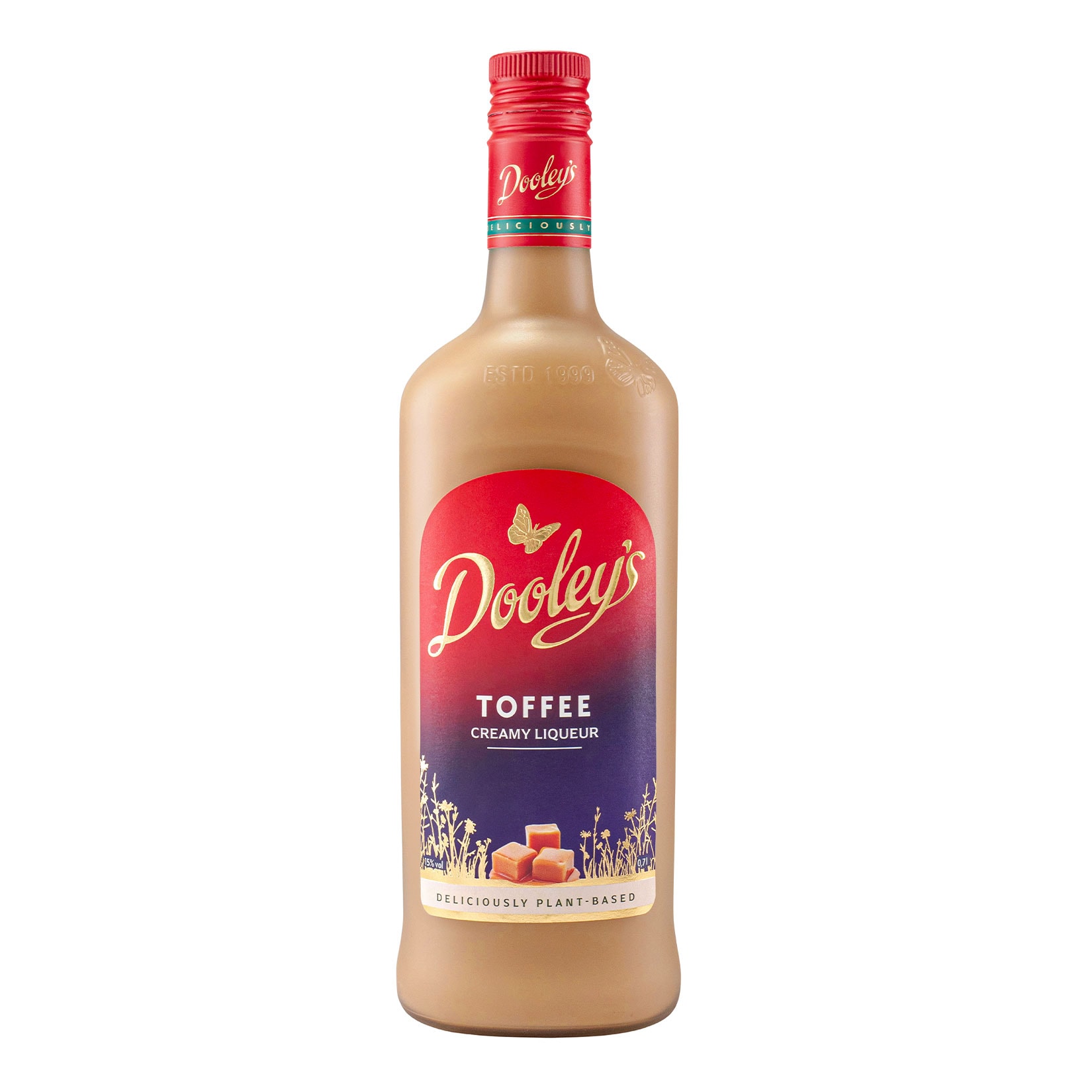 Dooley's Toffee Plant Based Creamy Liqueur 15,0 % vol 0,7 Liter - Bild 1