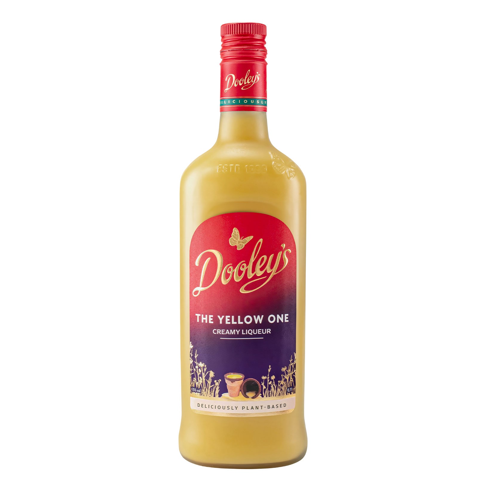 Dooley's The Yellow One Plant Based 15,0 % vol 0,7 Liter - Bild 1