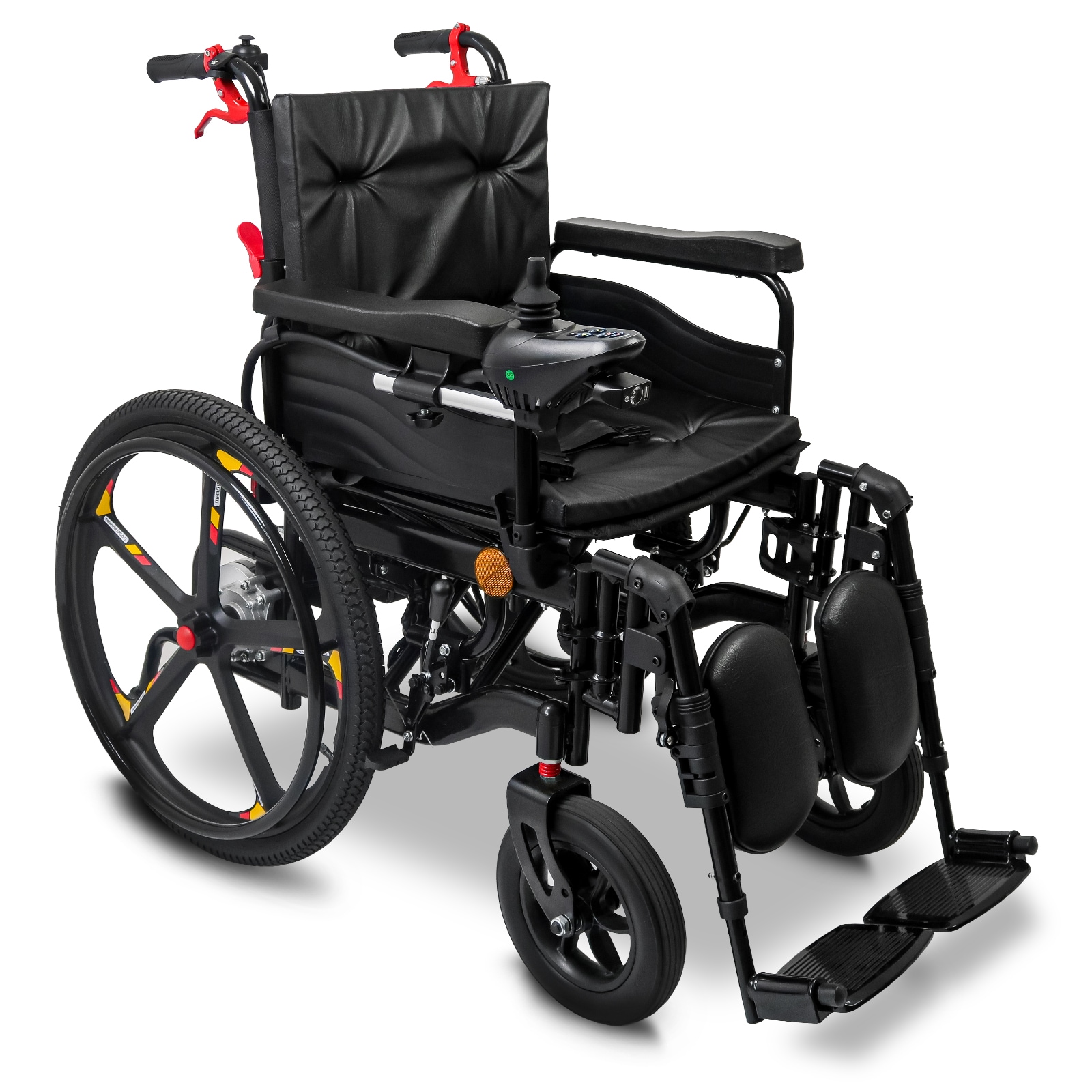 Rolektro, ERS-6 Li, Elektrorollstuhl 6 km/h, Schwarz, 24V-15Ah Lithium Akku, 2x250 Watt - Bild 1