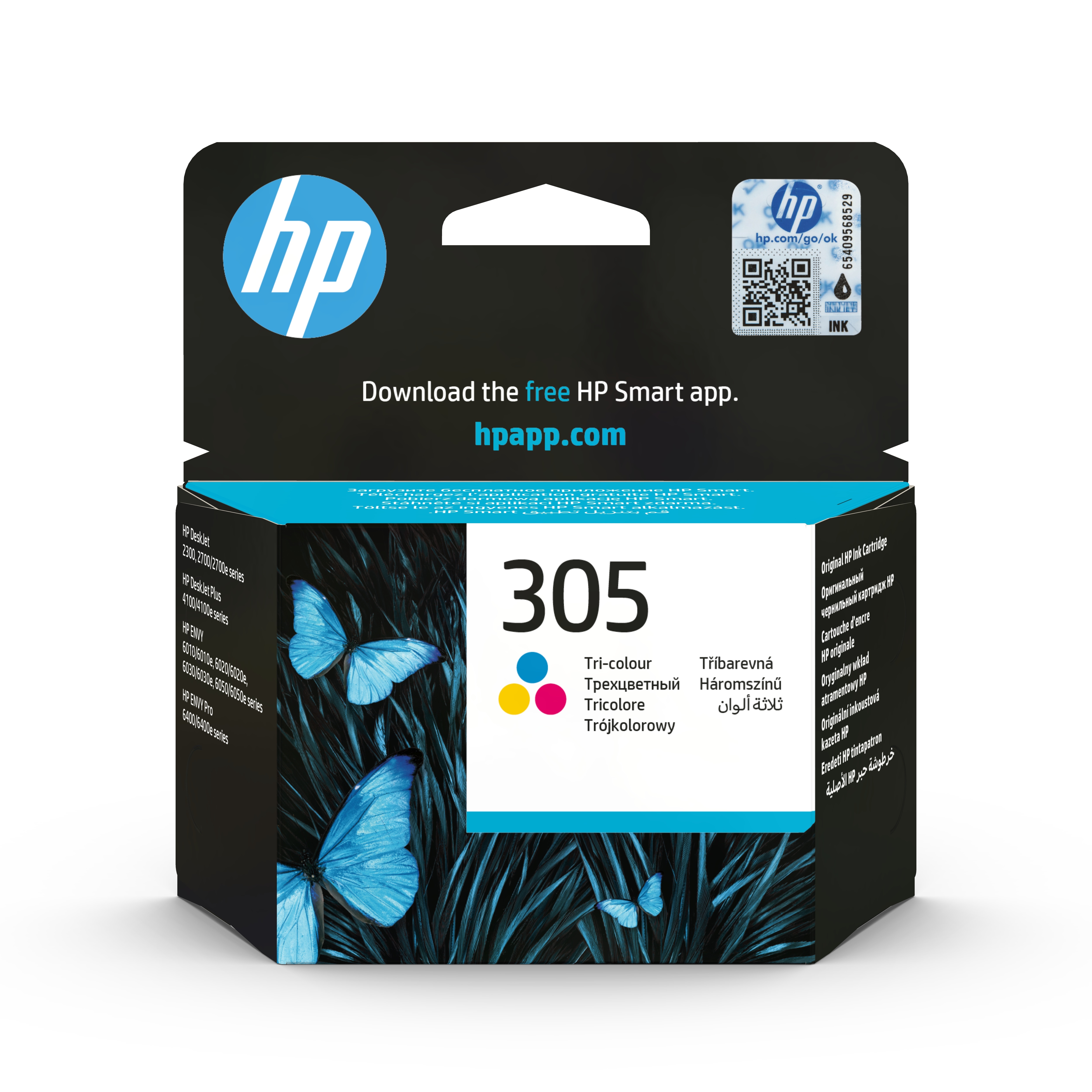 HP 305 Cyan/Magenta/Gelb Original Druckerpatrone - Bild 1