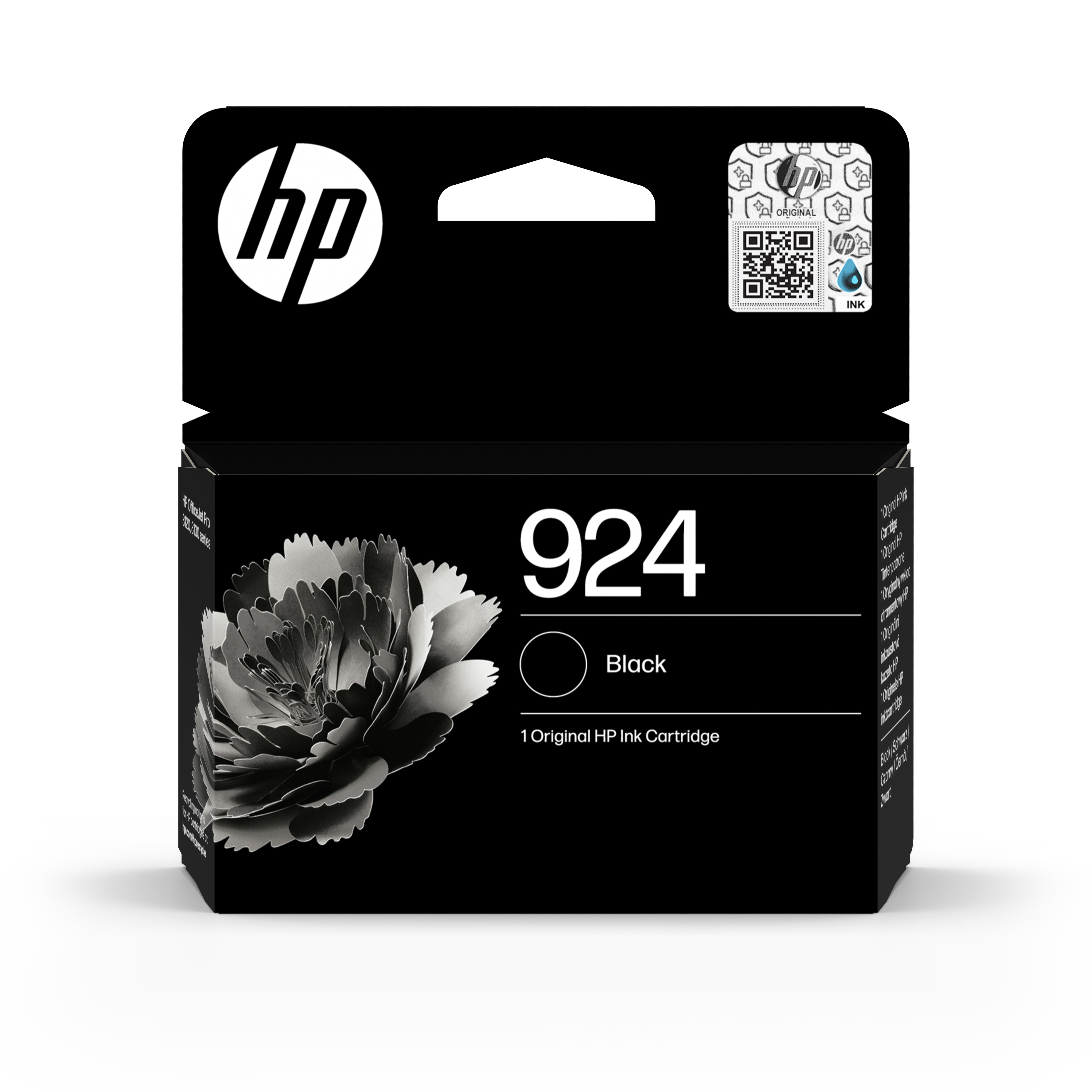 HP 924 Black Original Ink Cartridge - Bild 1