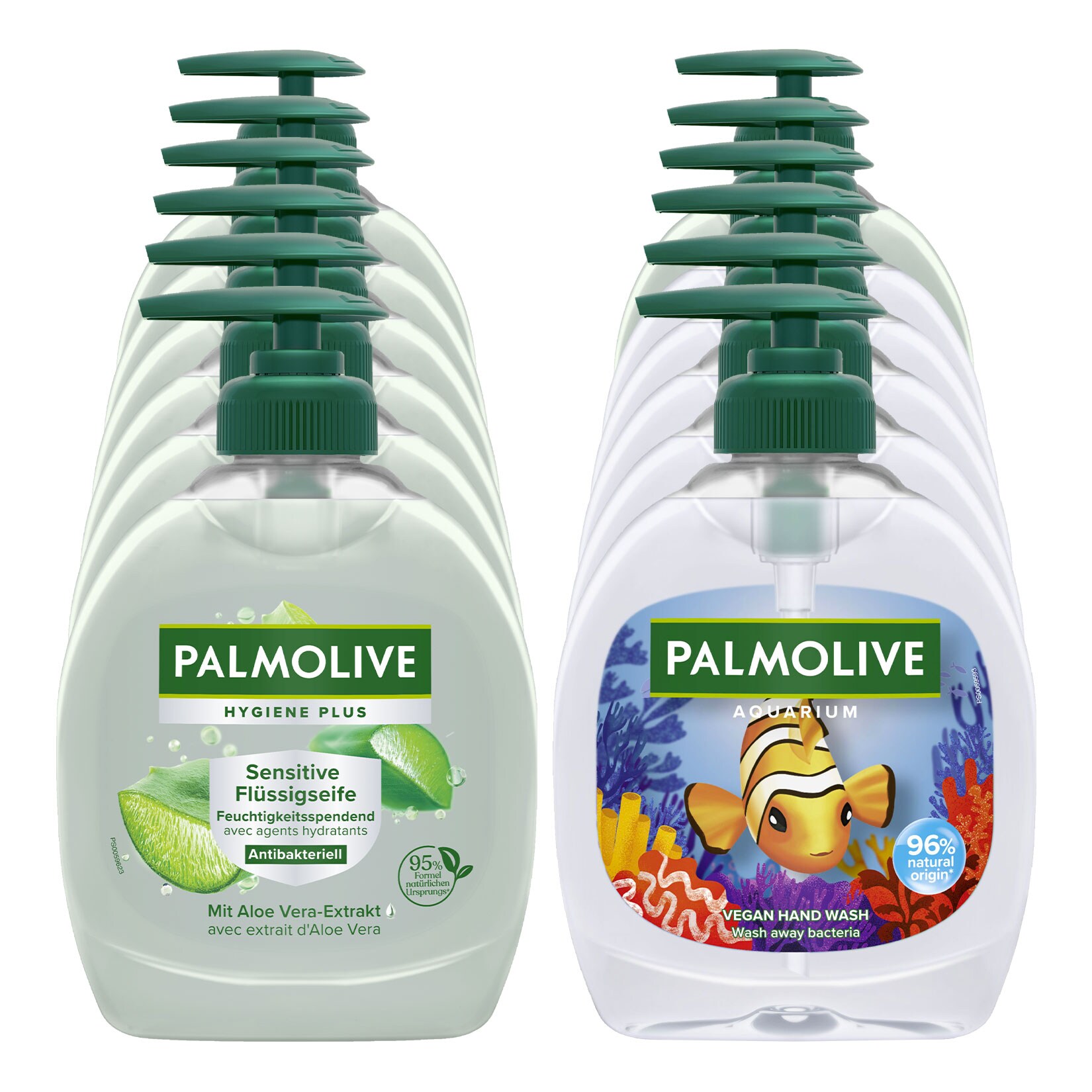 Palmolive Fl&uuml;ssigseife 300 ml, verschiedene Sorten, 12er Pack - Bild 1