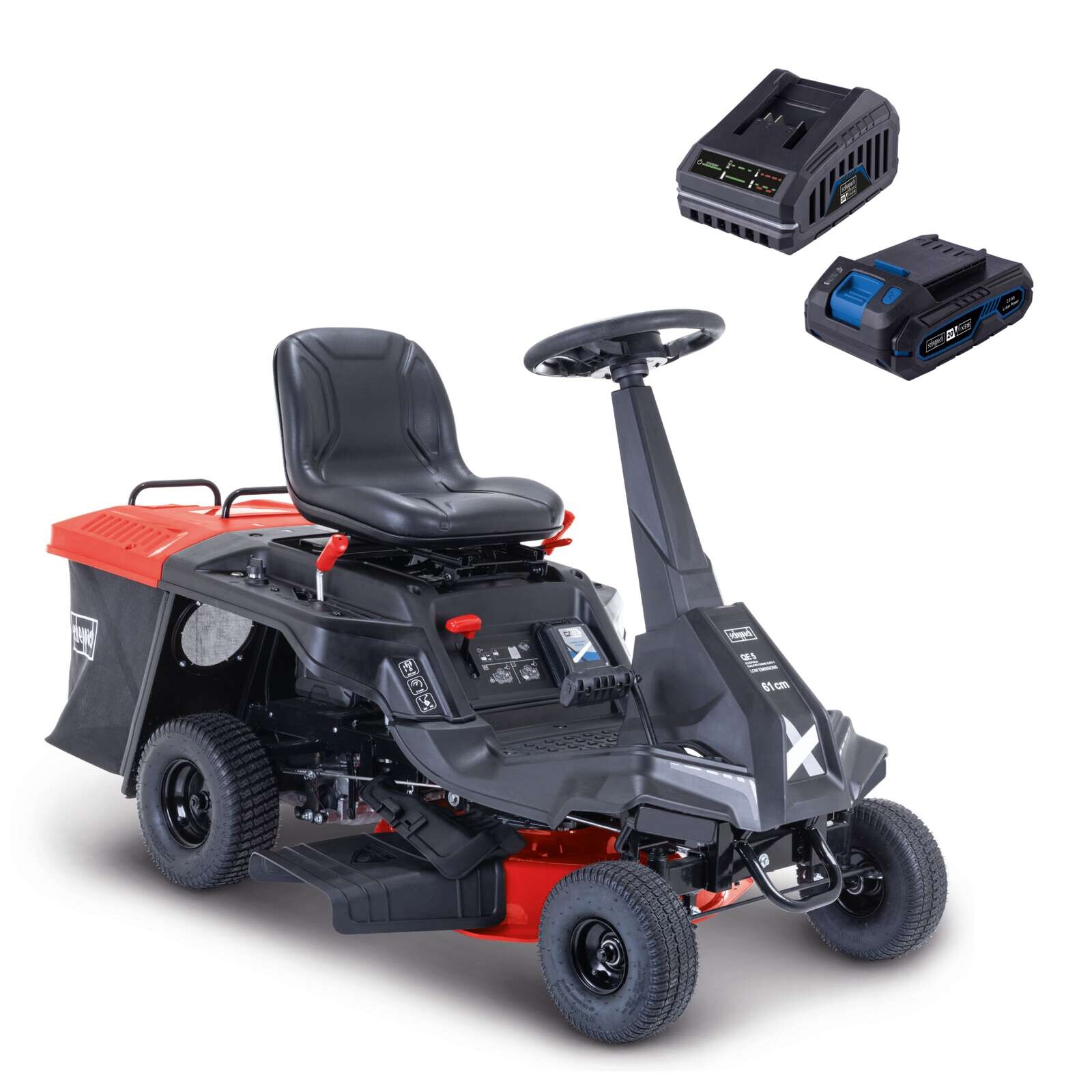 Scheppach Benzin-Aufsitzrasenmäher MR230-61 Scheppach – 6,0PS | 04046664252818