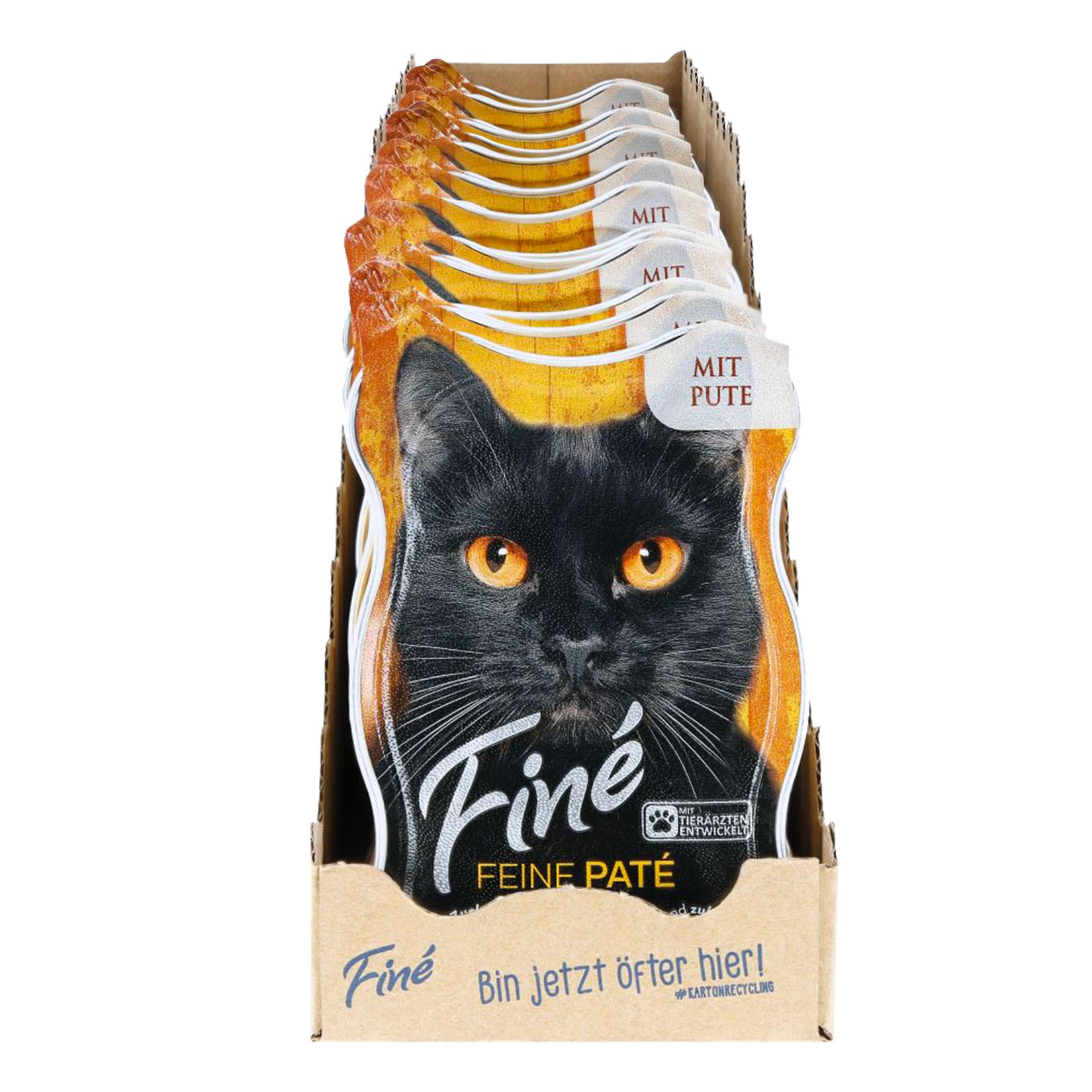 Fine Katzennahrung Feine Pate Pute 85 g, 18er Pack - Bild 1
