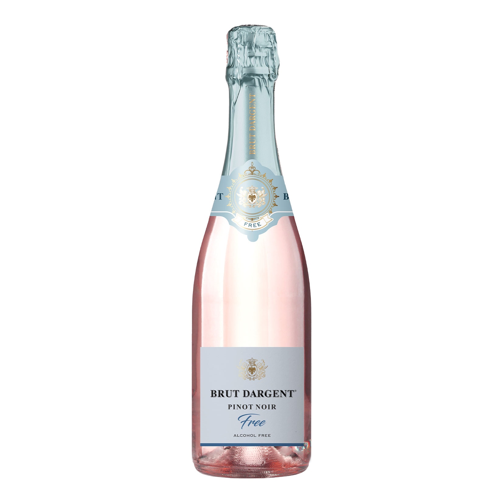 Brut Dargent Pinot Noir Ros&eacute; Free alkoholfrei 0,75 Liter - Bild 1