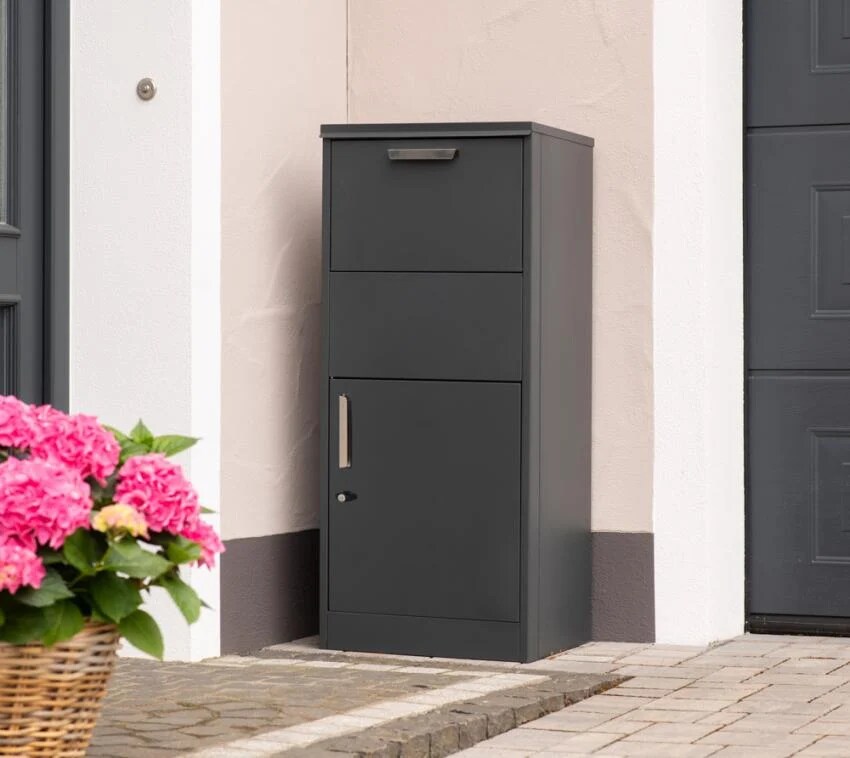 Westmann Paketbox 'Pepe' anthrazit 50 x 114 x 39 cm