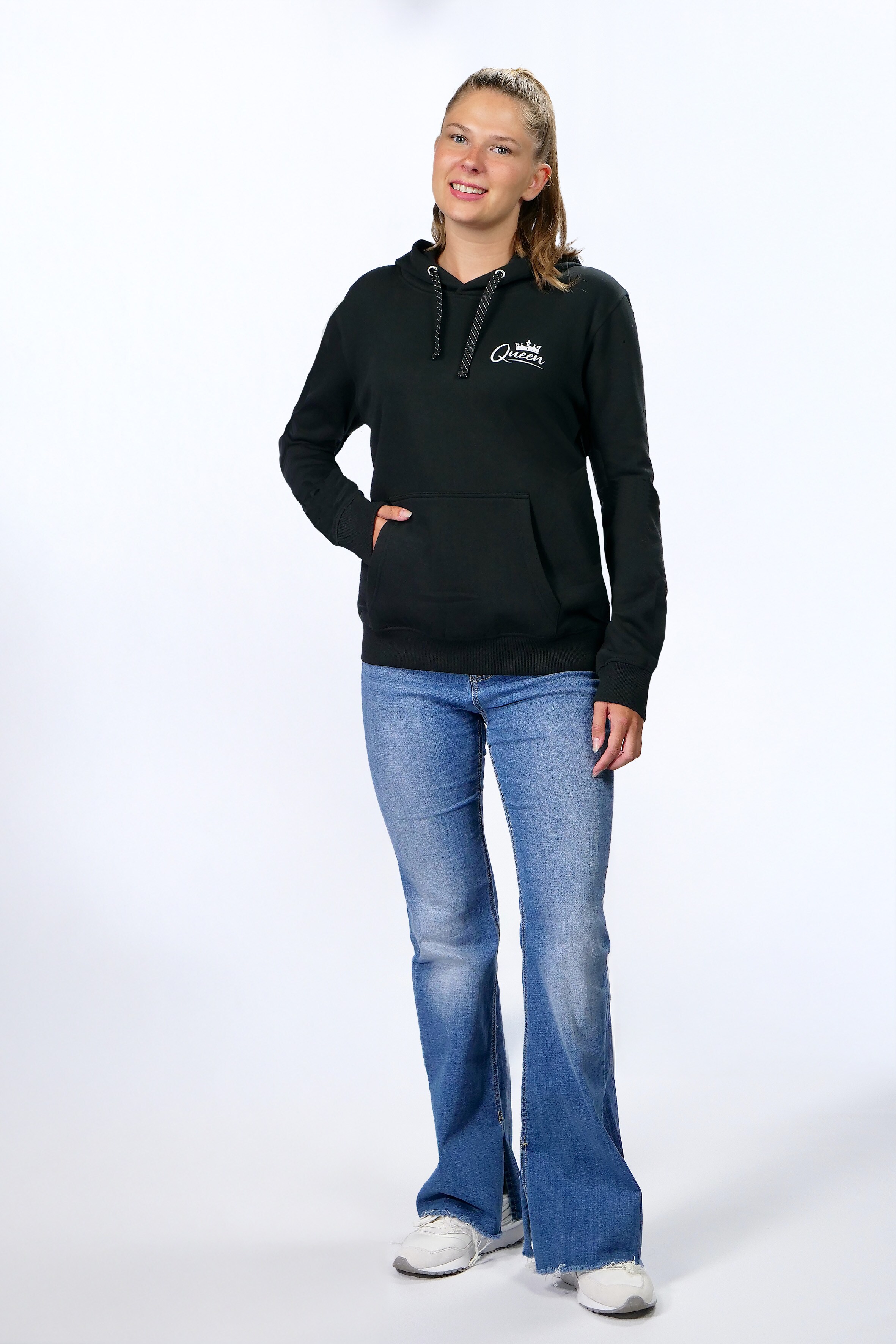 Partnerhoodie - Damen Schwarz Gr.XL - Bild 1