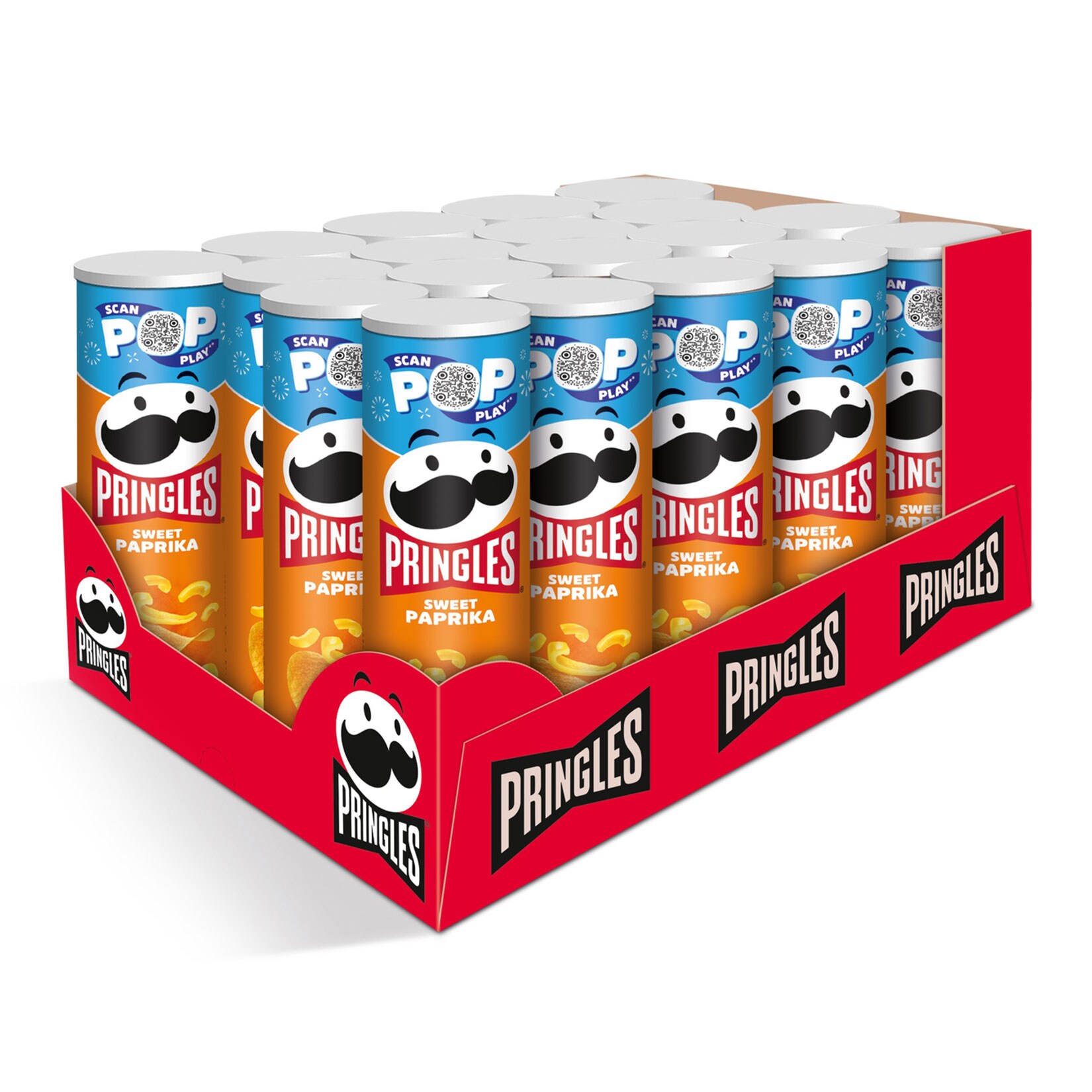 Pringles Sweet Paprika 165 g, 19er Pack